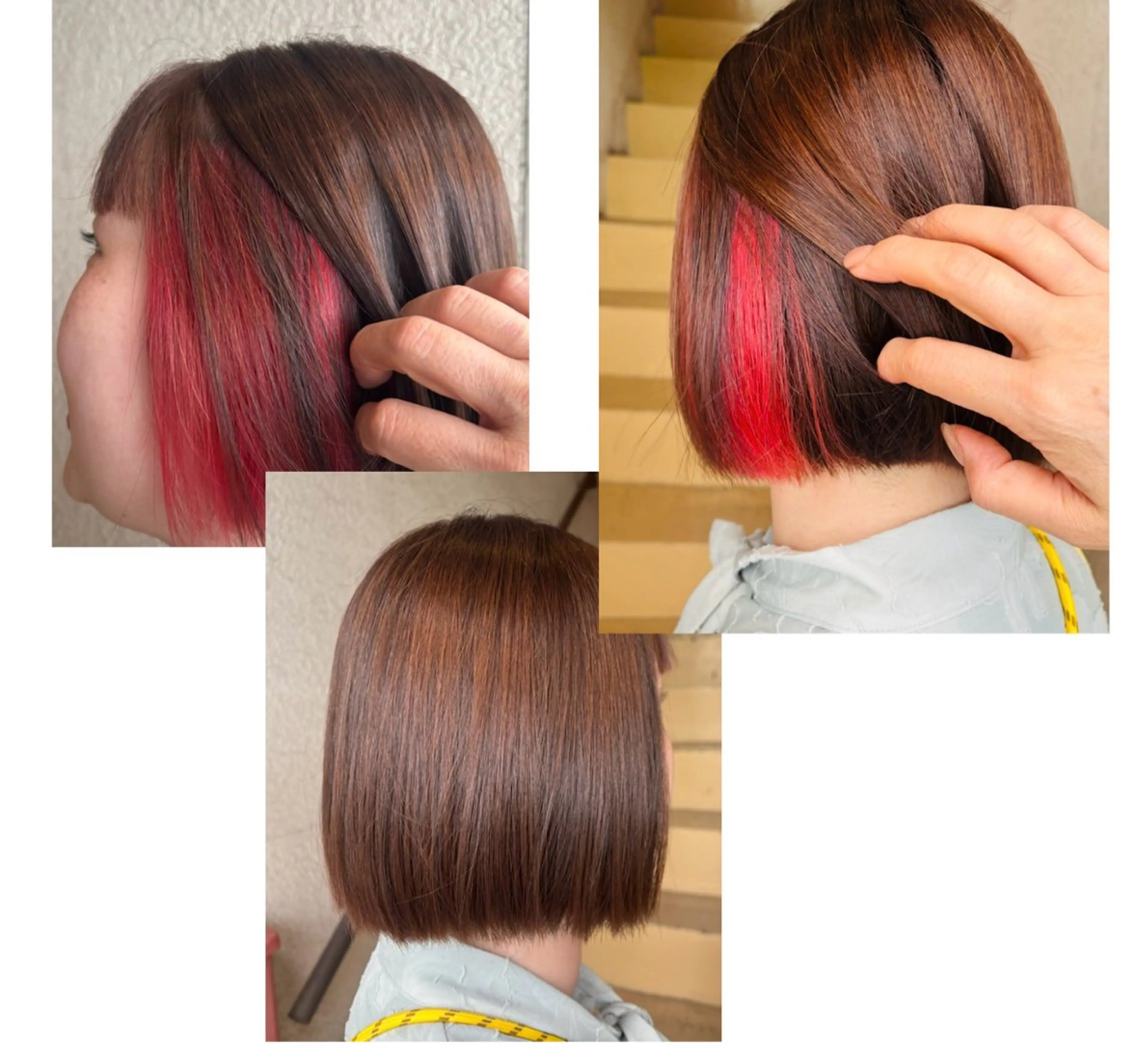 ミディアム カラー インナーカラー OVER  SEAオーバーシー所属・森 陽子のマツエク・マツパデザイン