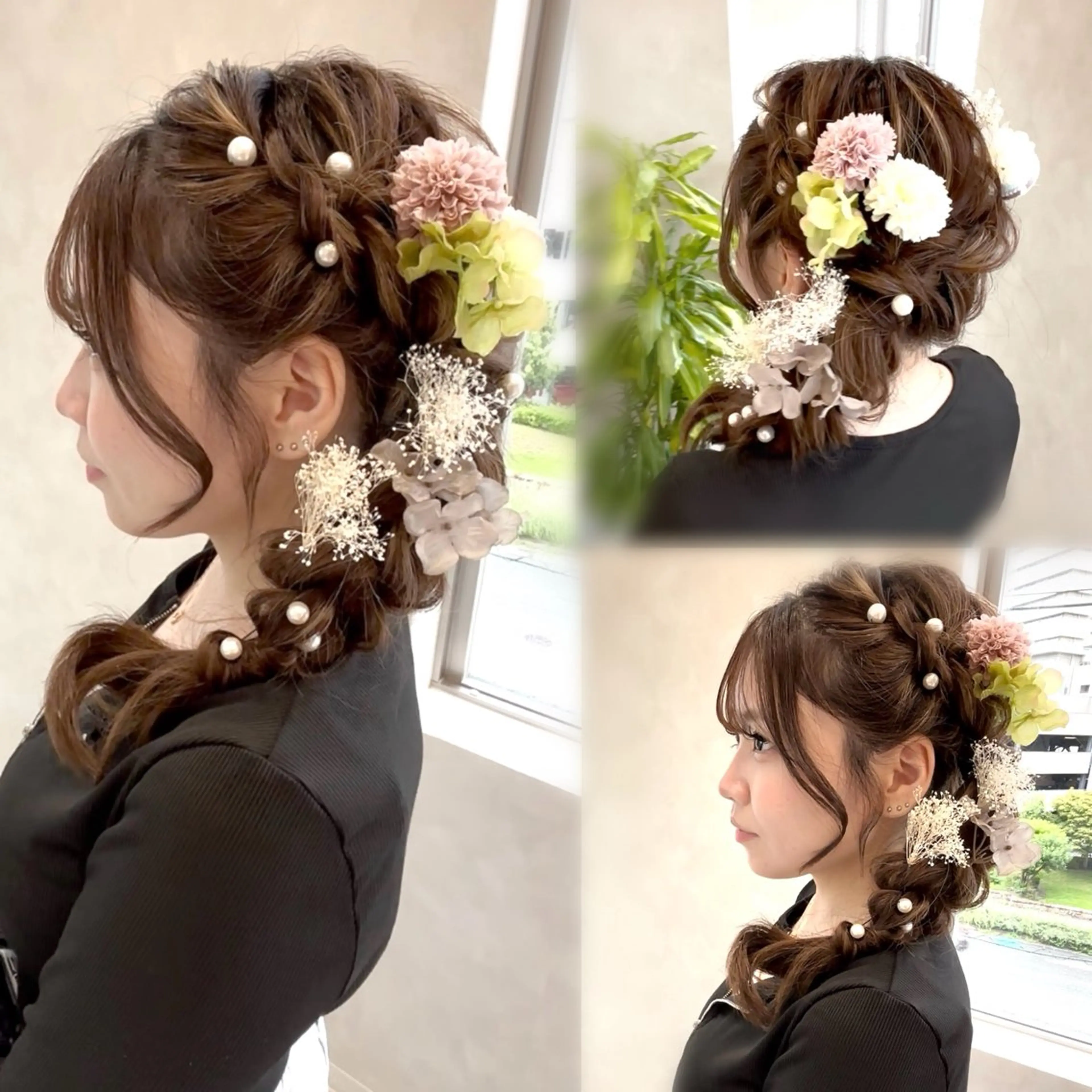 ヘアアレンジ ❤️🐩* AKANE*🐩❤️のヘアスタイル