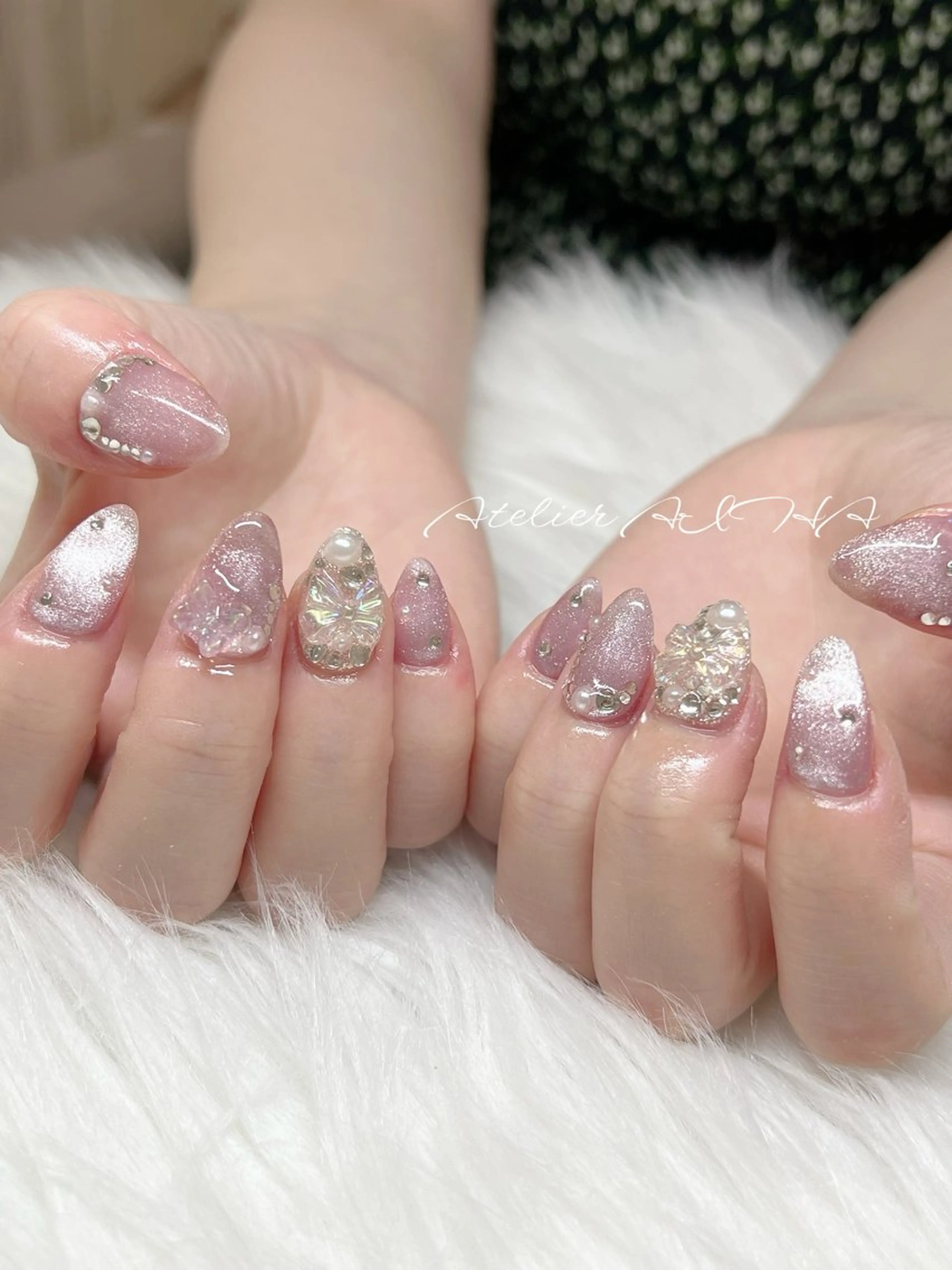 ミディアム アトリエAIHA所属・アトリエAIHA★ フィルイン推奨サロンのネイルデザイン