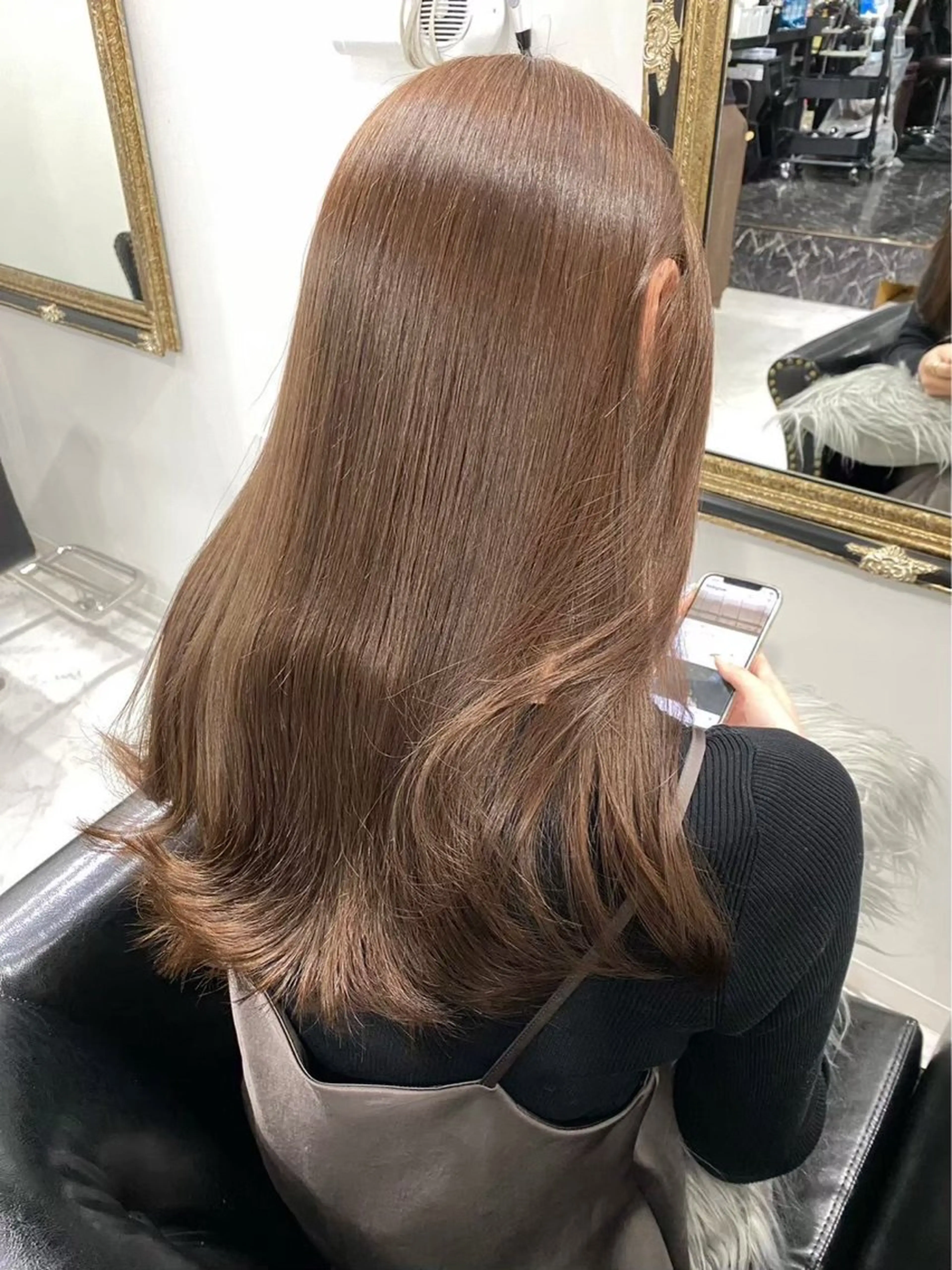 カラー ヘアカラー トリートメント Sora /eve hairのヘアスタイル