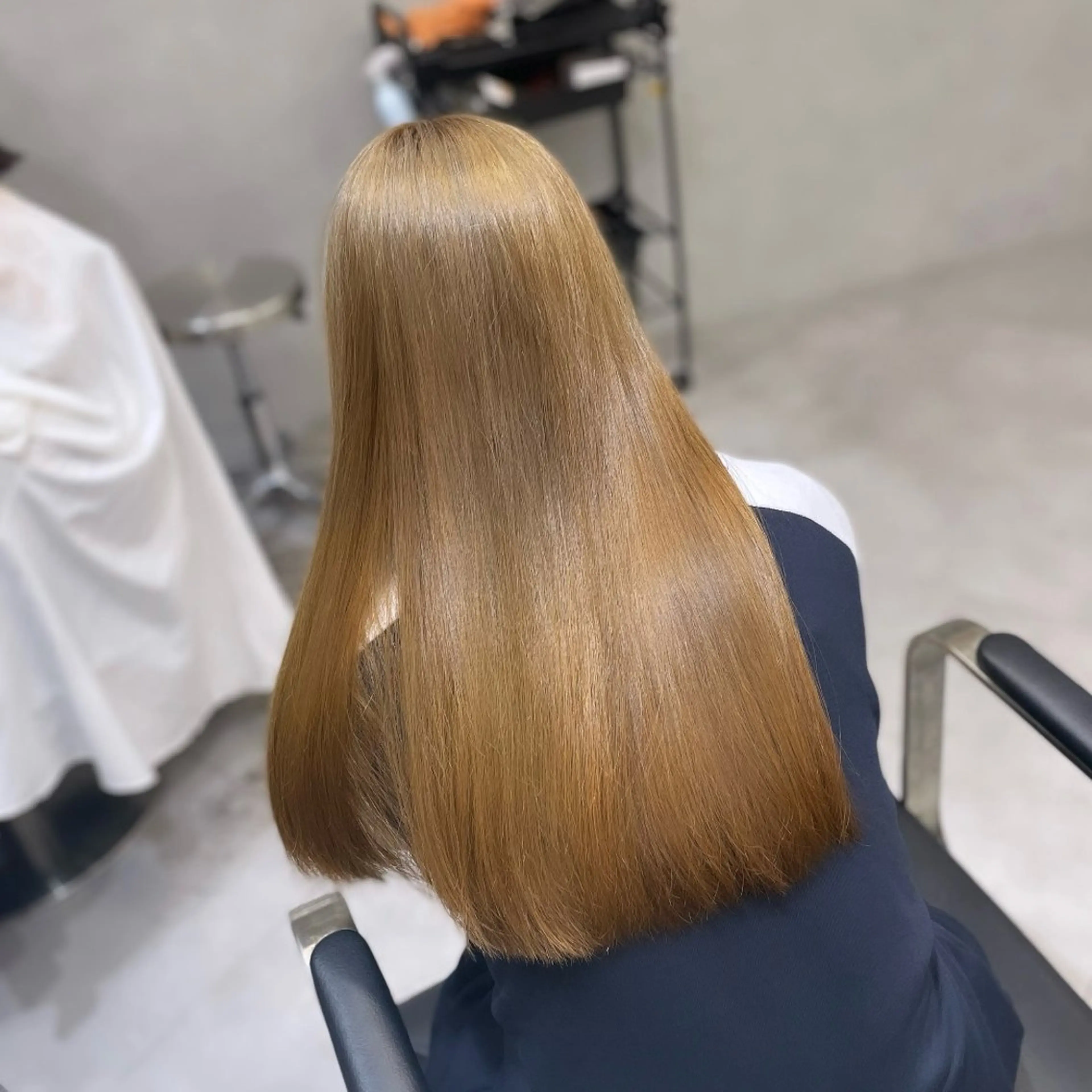 ロング カラー ベージュカラー ブリーチ 透明感カラー ヘアカラー Rui/透明感カラー 暖色/レイヤーカットのヘアスタイル