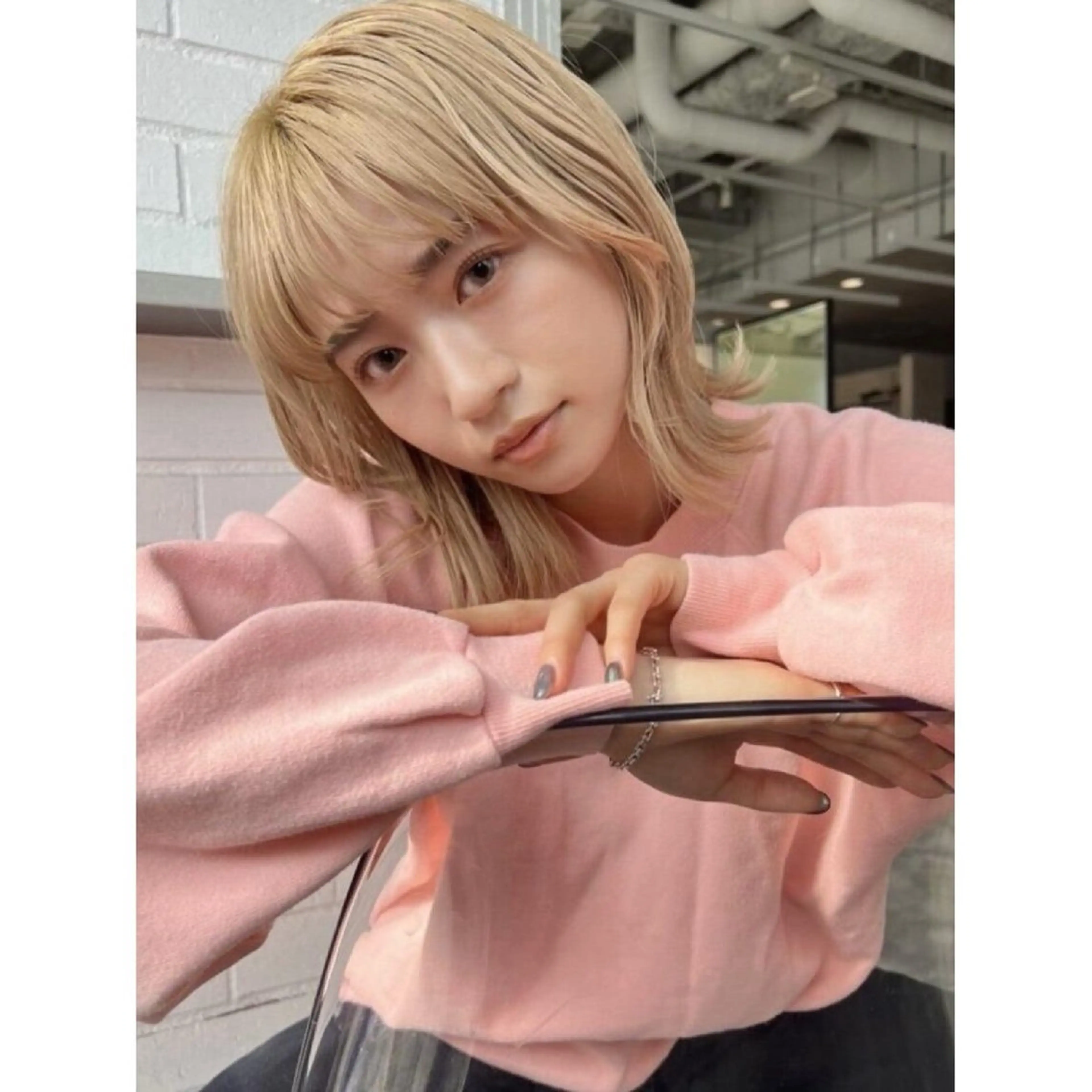 ショート カラー うる艶カラー /縮毛矯正✨レオンのヘアスタイル
