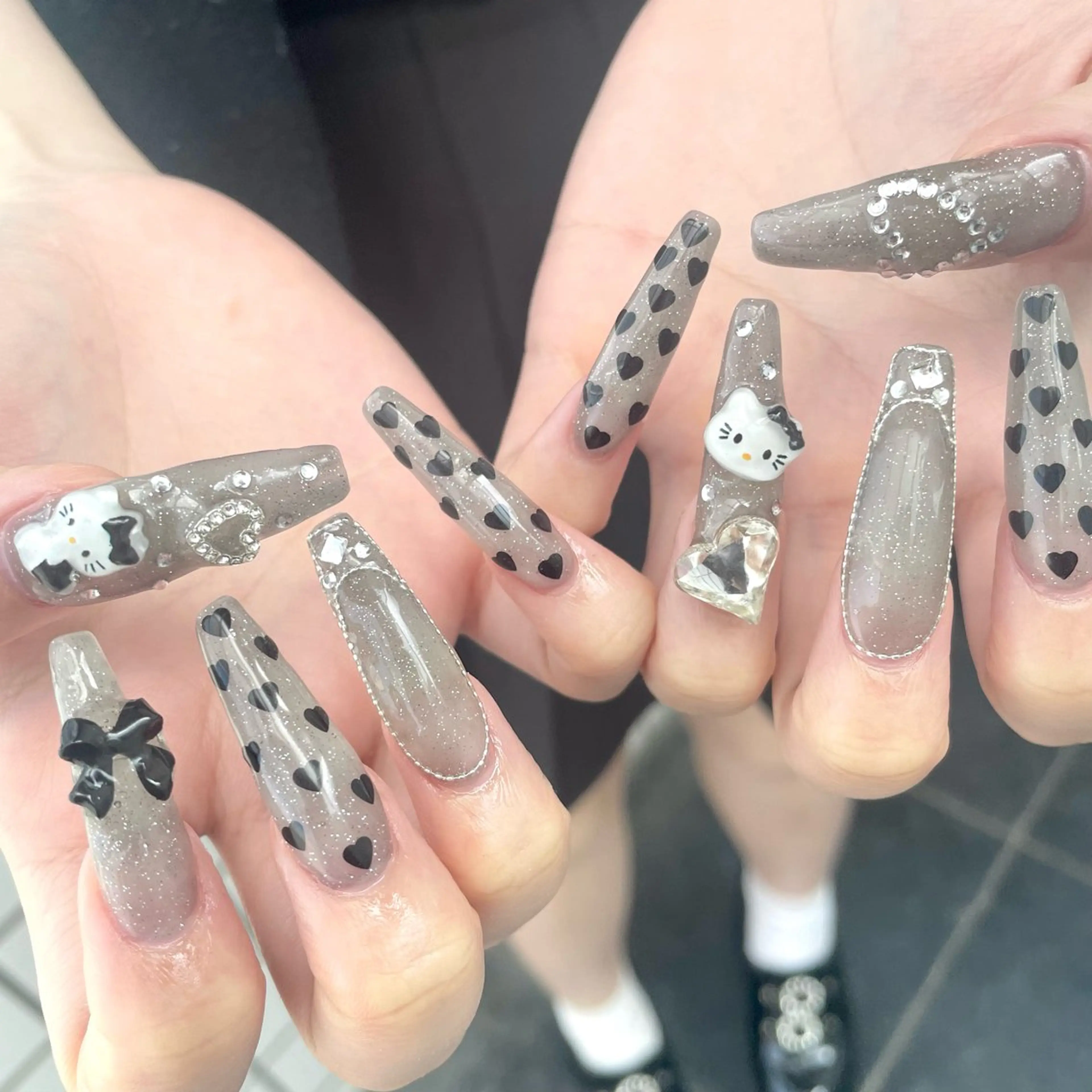 ネイル ハンドネイル Nail ヌシん家 AKANEのネイルデザイン