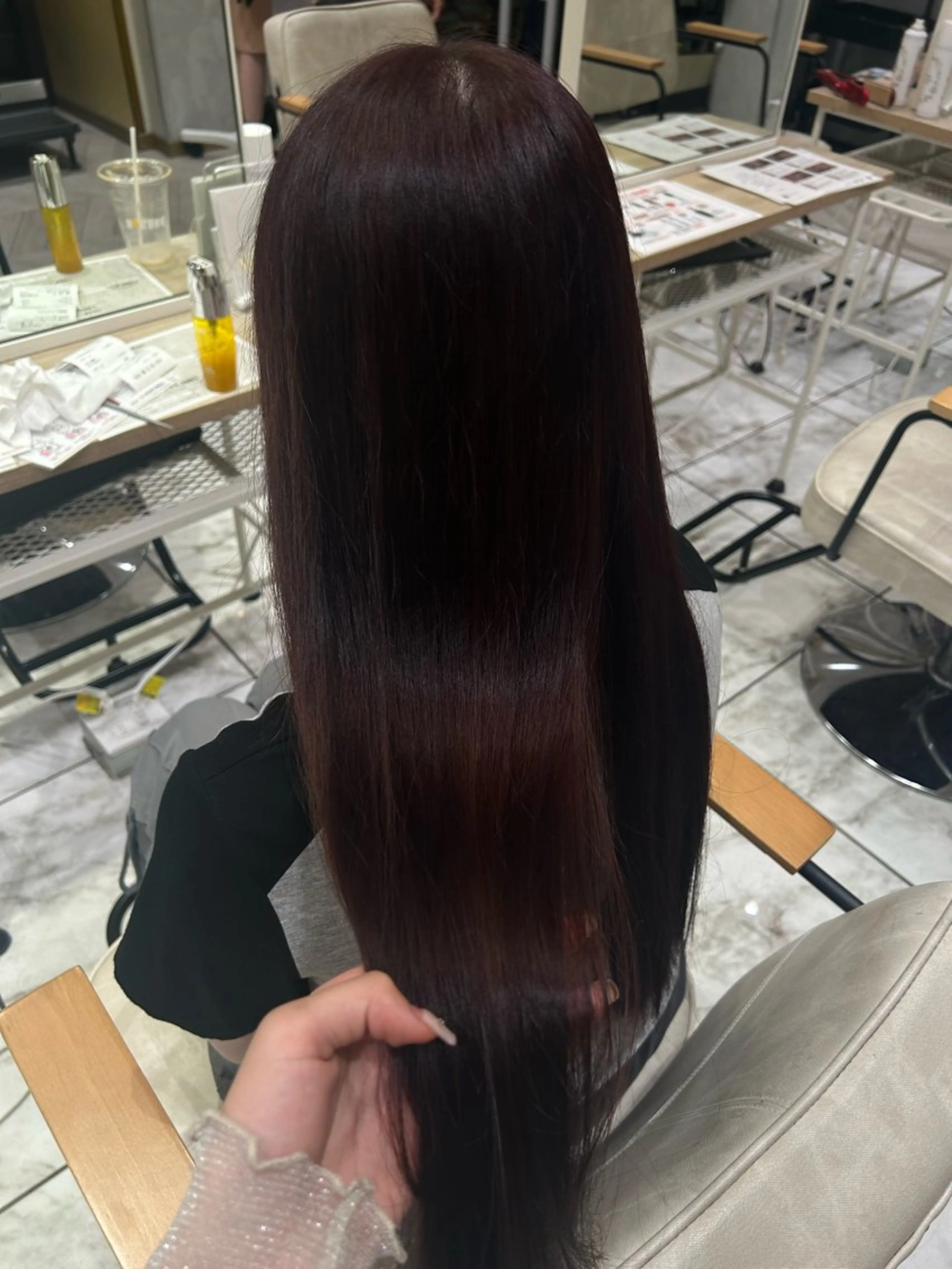 ロング カラー ラベンダーカラー ピンクカラー ピンクラベンダー ꪆৎ垢抜け眉 ྀི ワカナ♩岐阜の眉毛・アイブロウイメージ