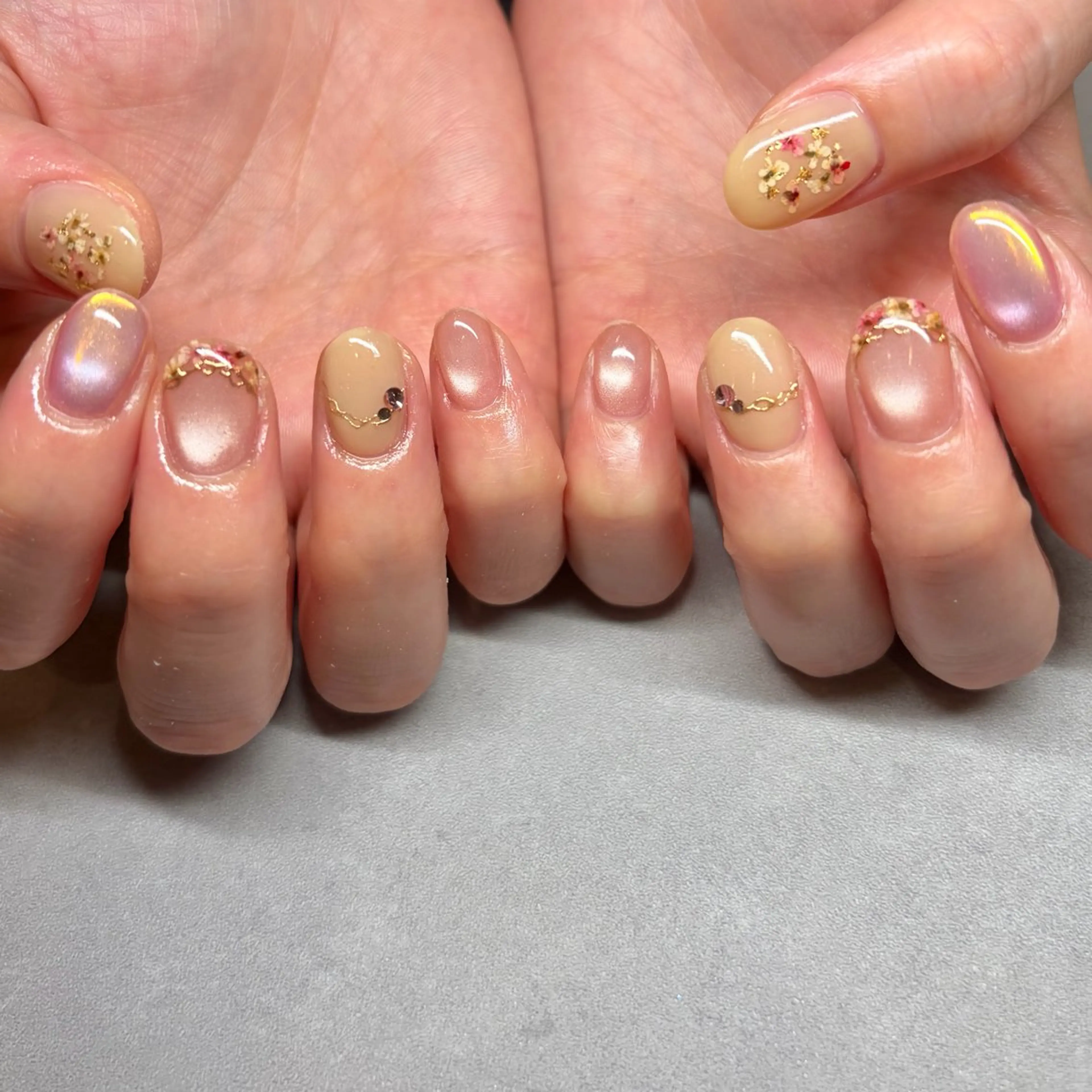 ネイル ハンドネイル YUKO🩶 sofa立川のネイルデザイン