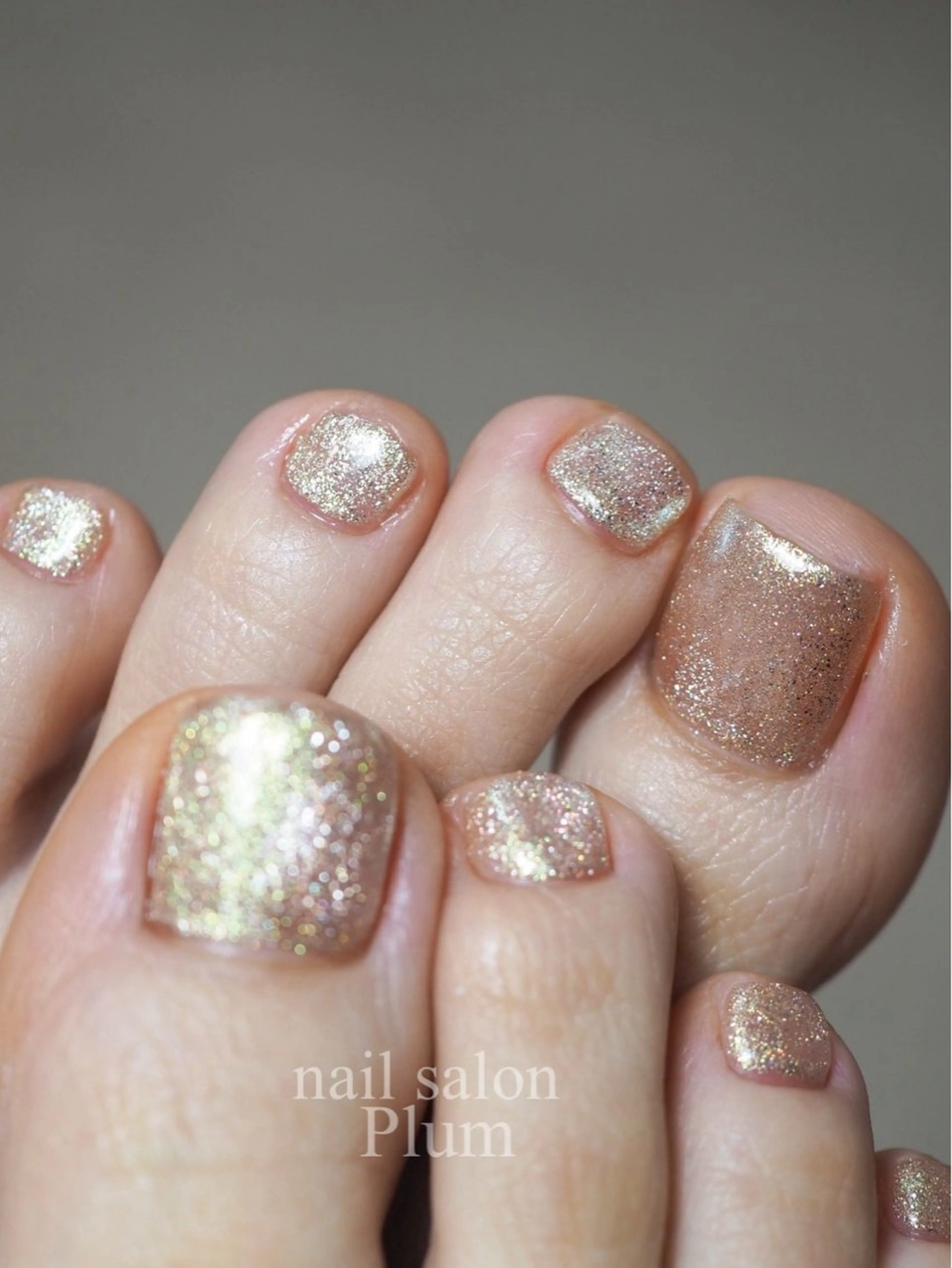 ネイル フットネイル Plum Kanaのネイルデザイン