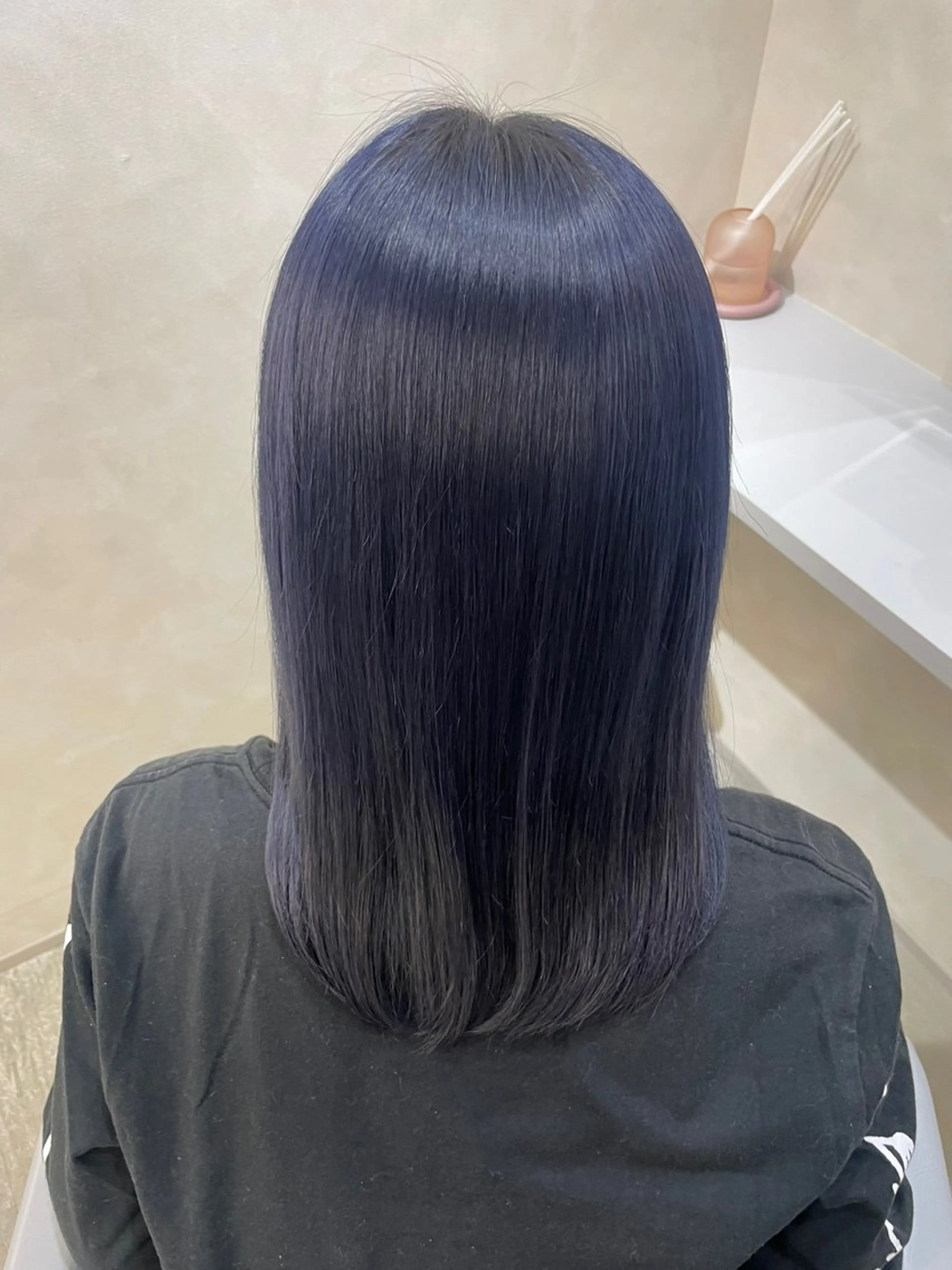 ミディアム 谷 ほのかのヘアスタイル