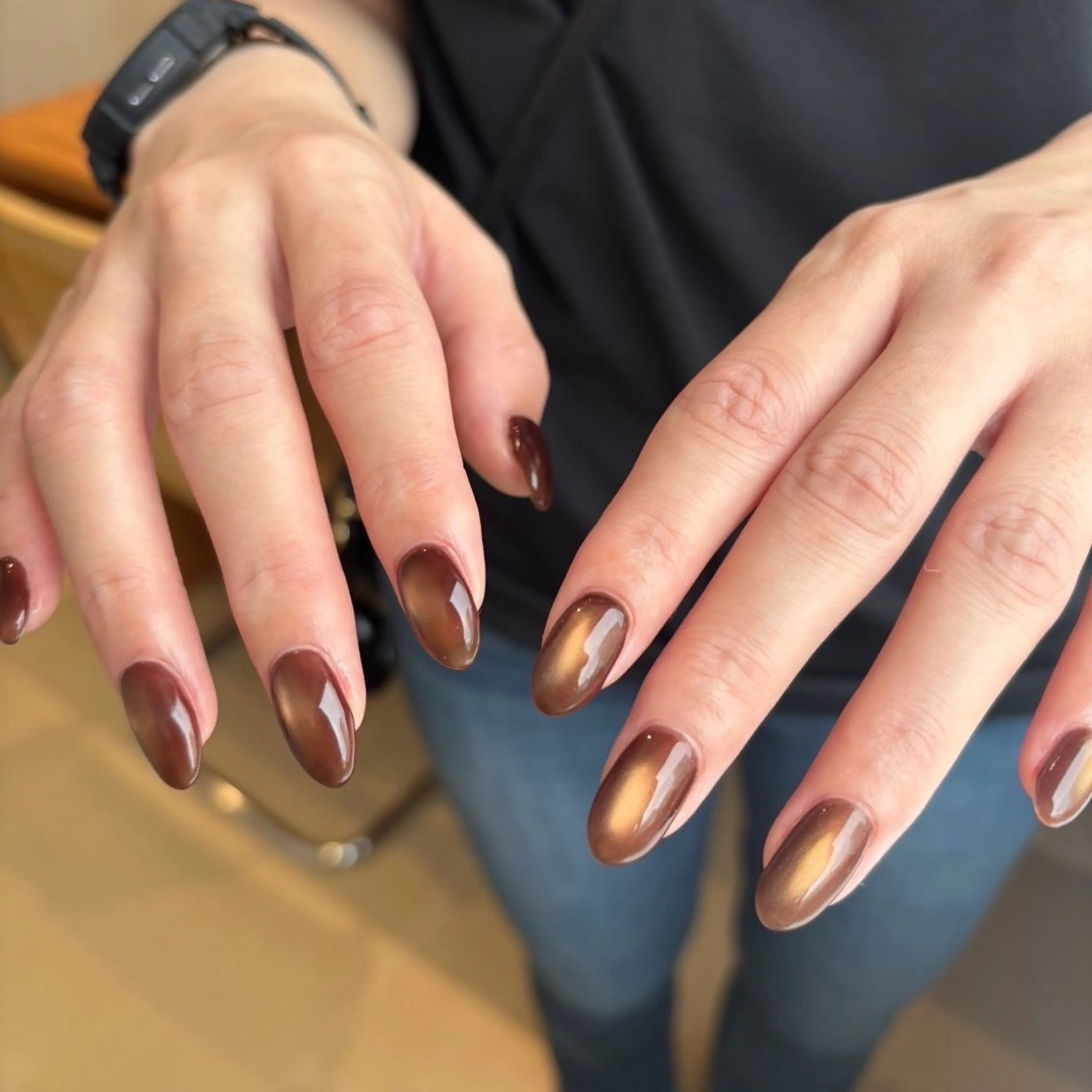 ネイル マグネットネイル ハンドネイル soso marikaのネイルデザイン