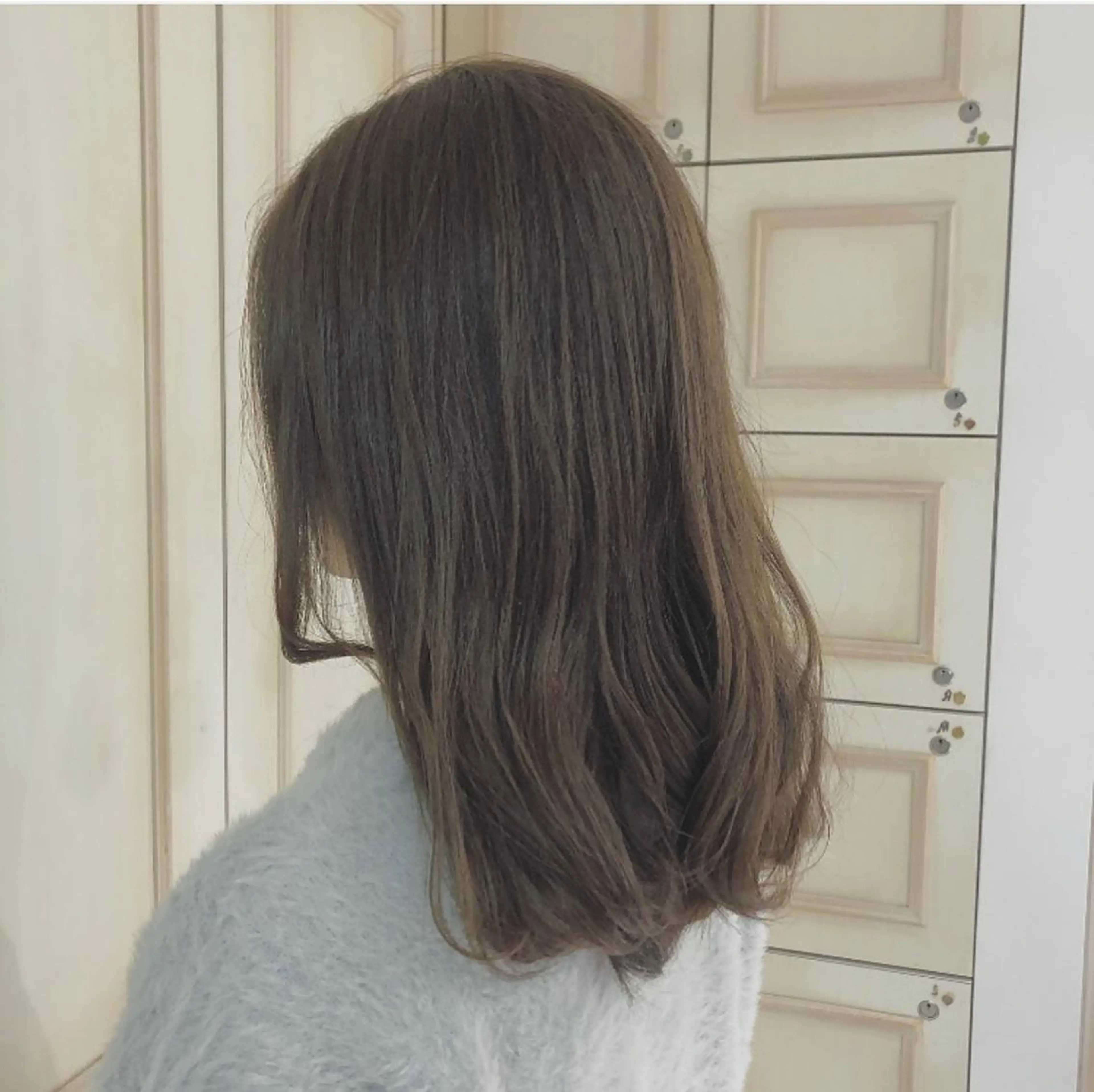 カラー ベージュカラー 透明感カラー 古山 結季🌙🖤のヘアスタイル