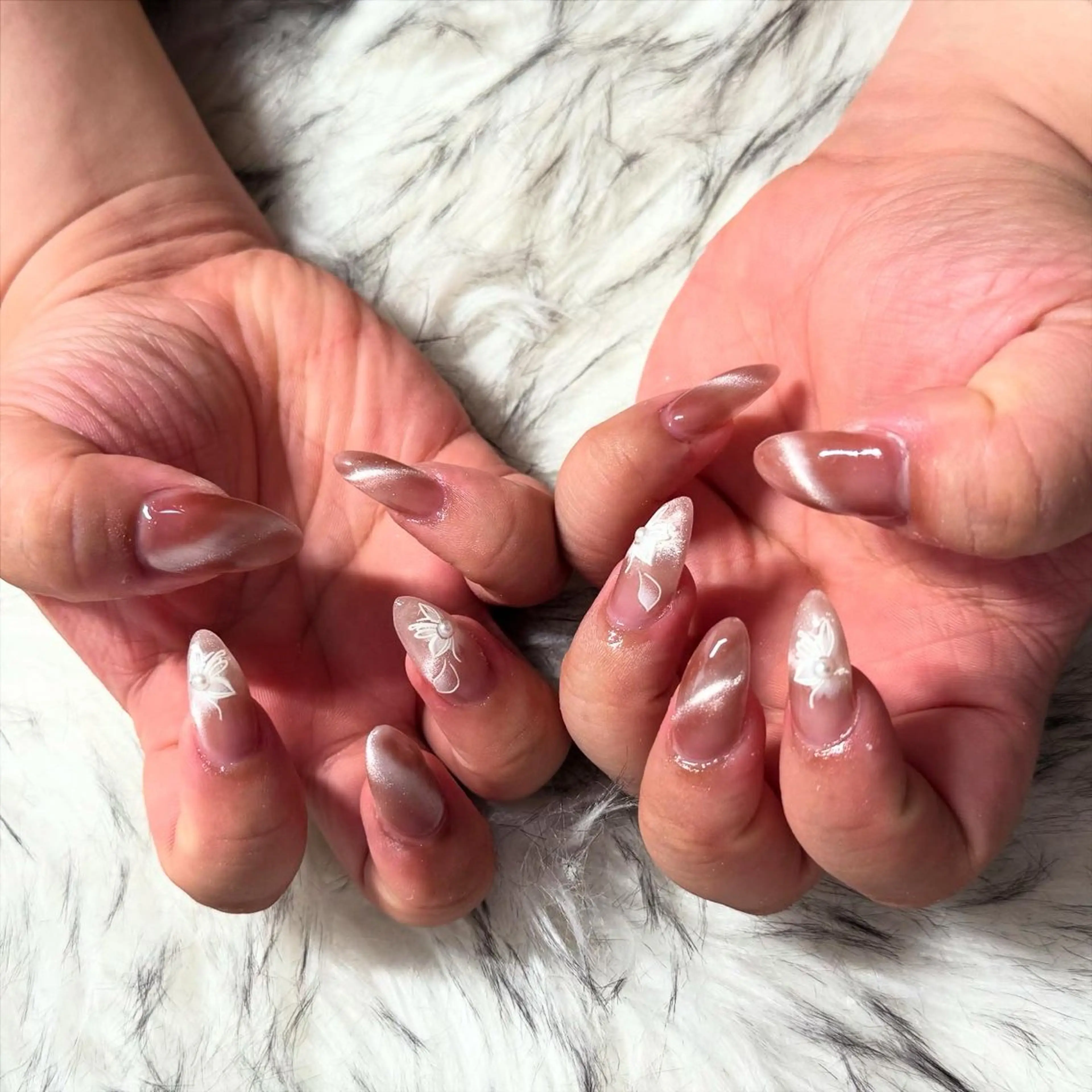 ロング ハンドネイル mao .のネイルデザイン