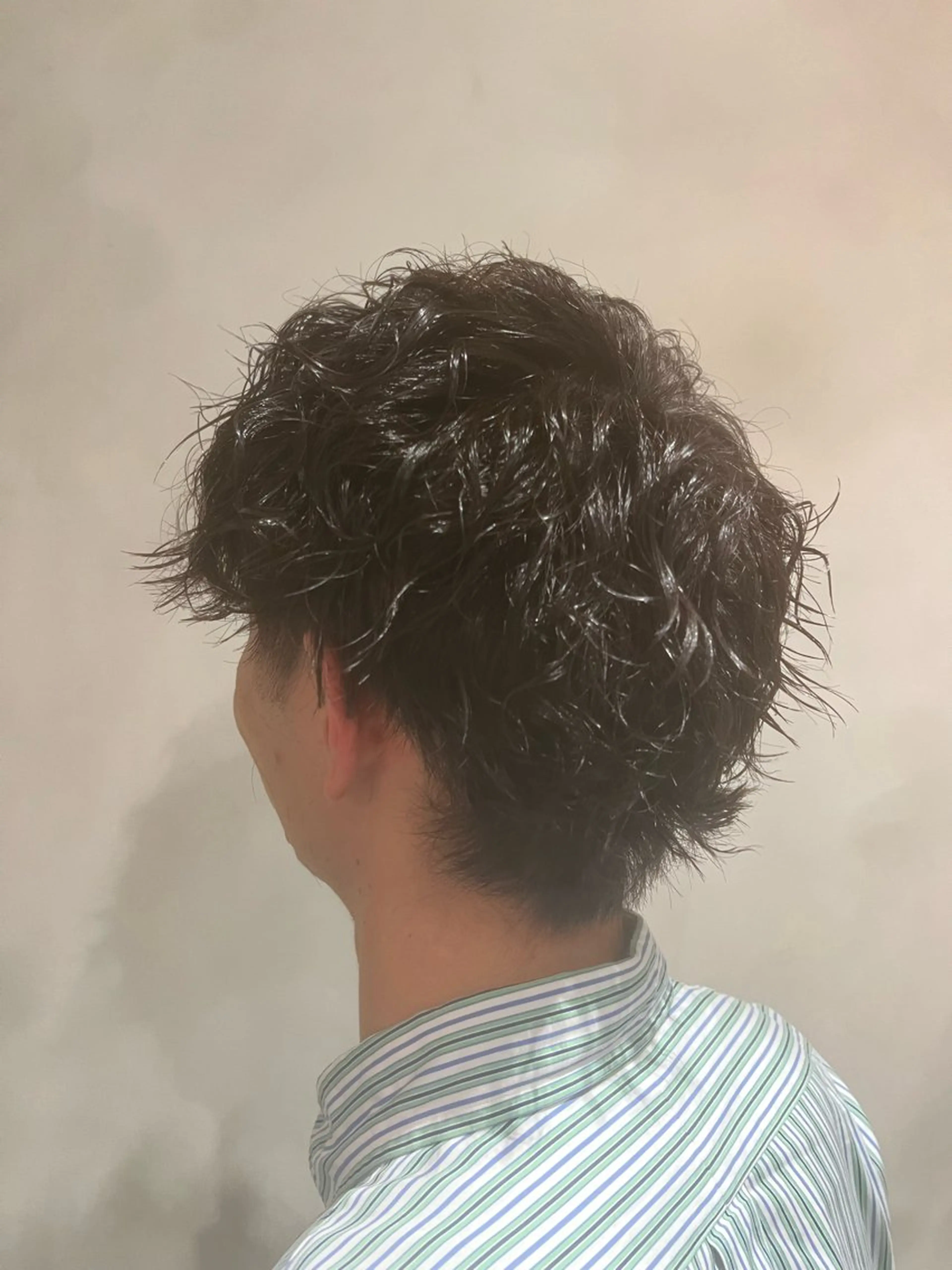 ショート カット パーマ トリートメント earth綱島店 佳太のヘアスタイル