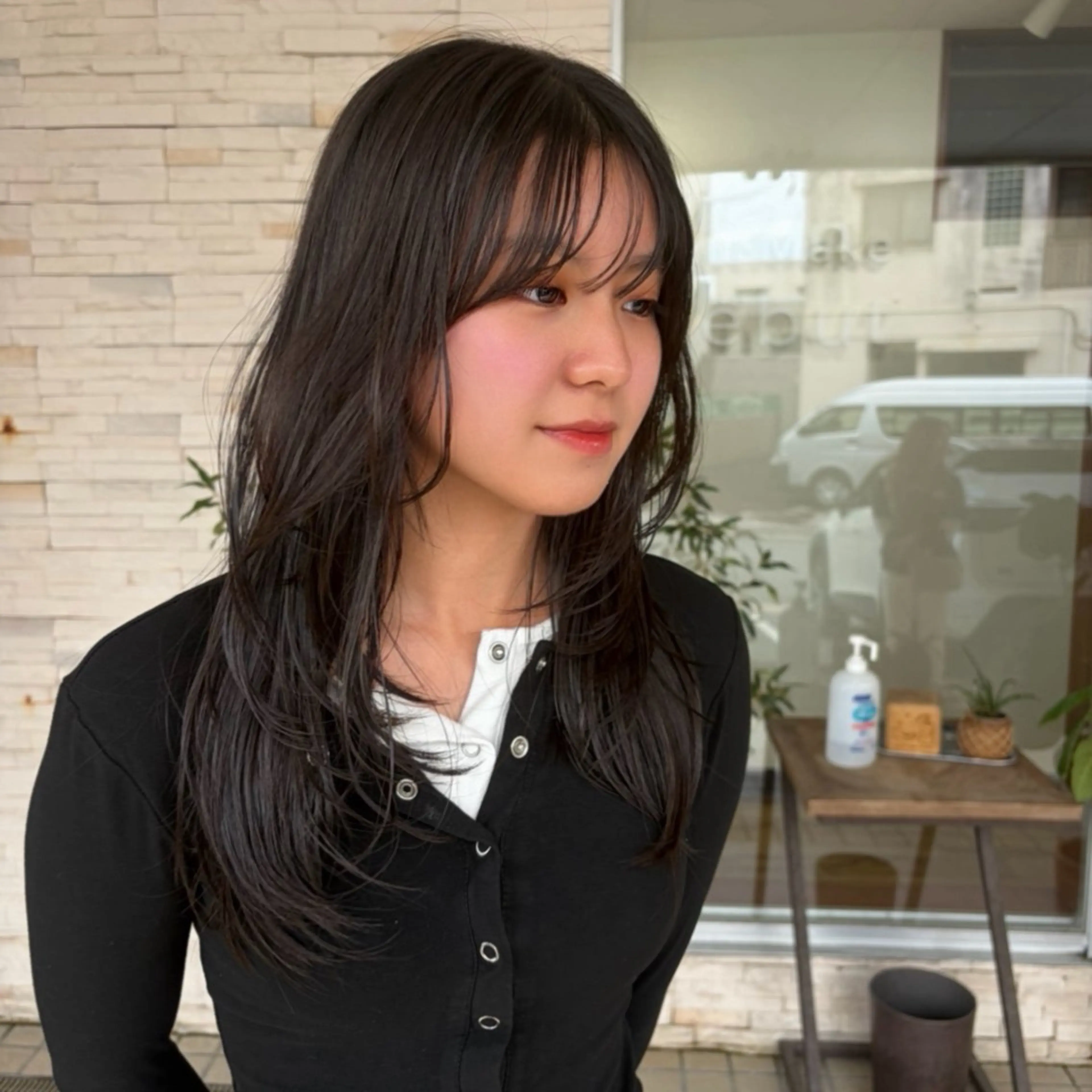 セミロング 草野 聖のヘアスタイル