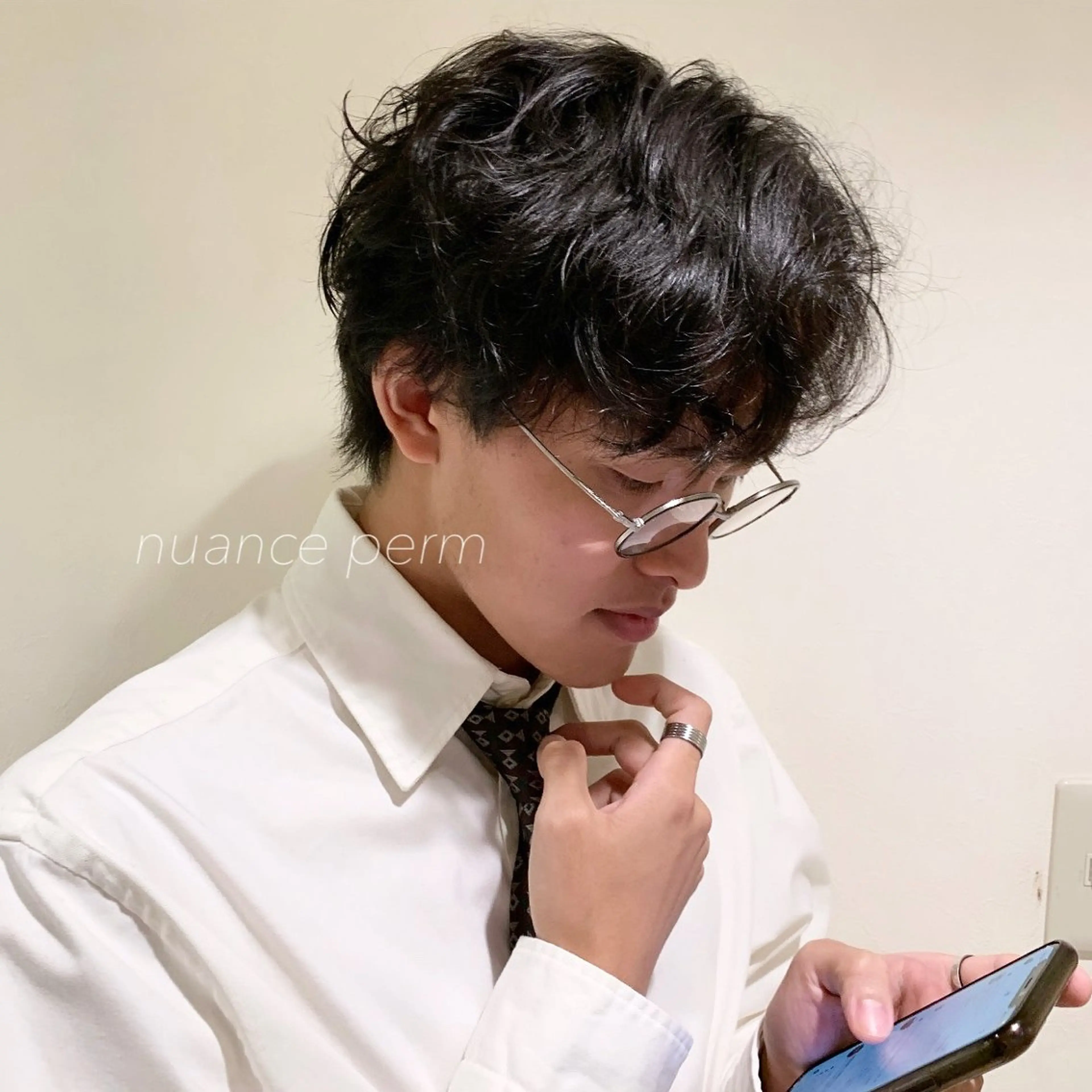 メンズ メンズパーマ 似合わせカット得意 💛RENA💛のヘアスタイル