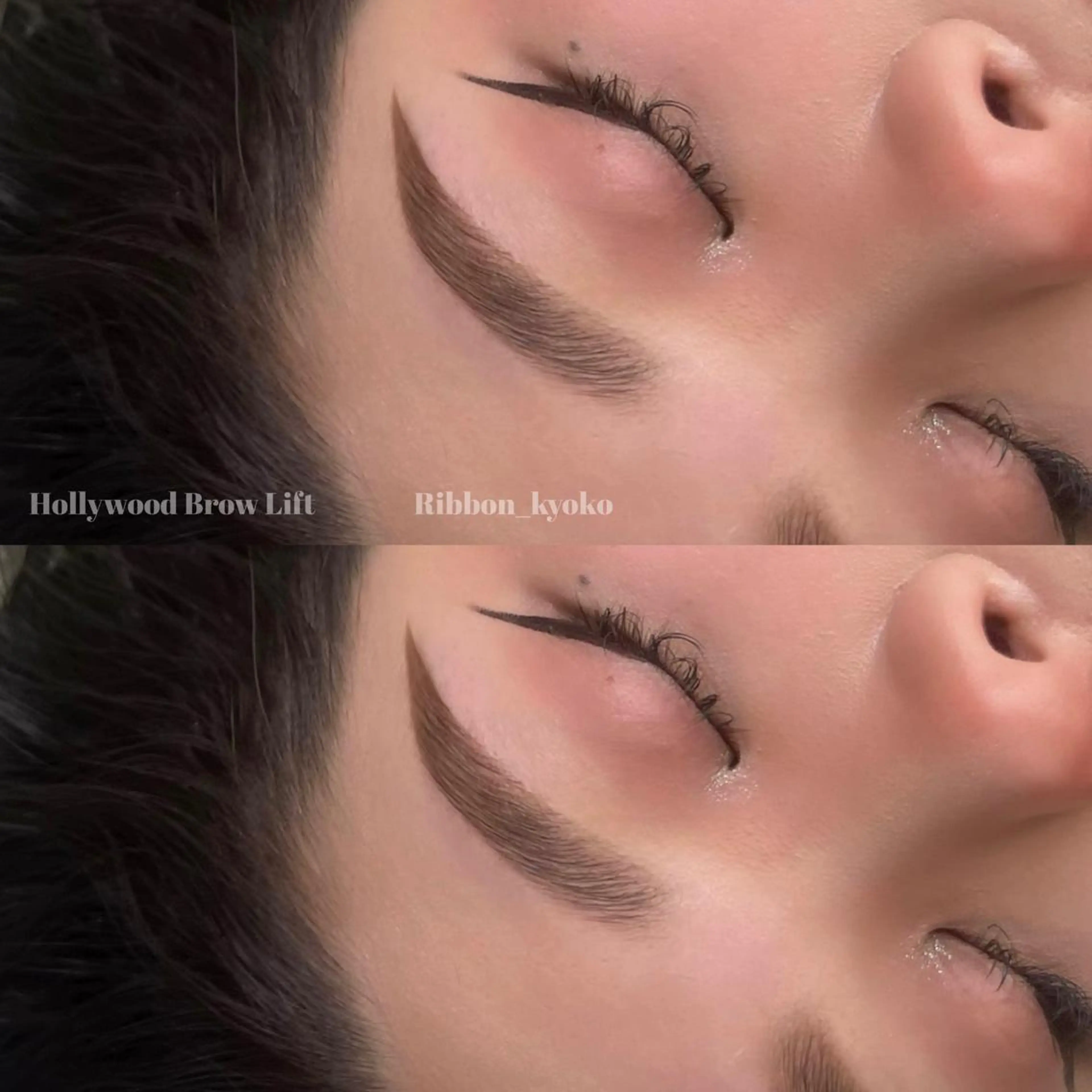 アイブロウ ワックス脱毛 その他(アイブロウ) Ribbon京都駅前店所属・KYOKO 🖤の眉毛・アイブロウイメージ