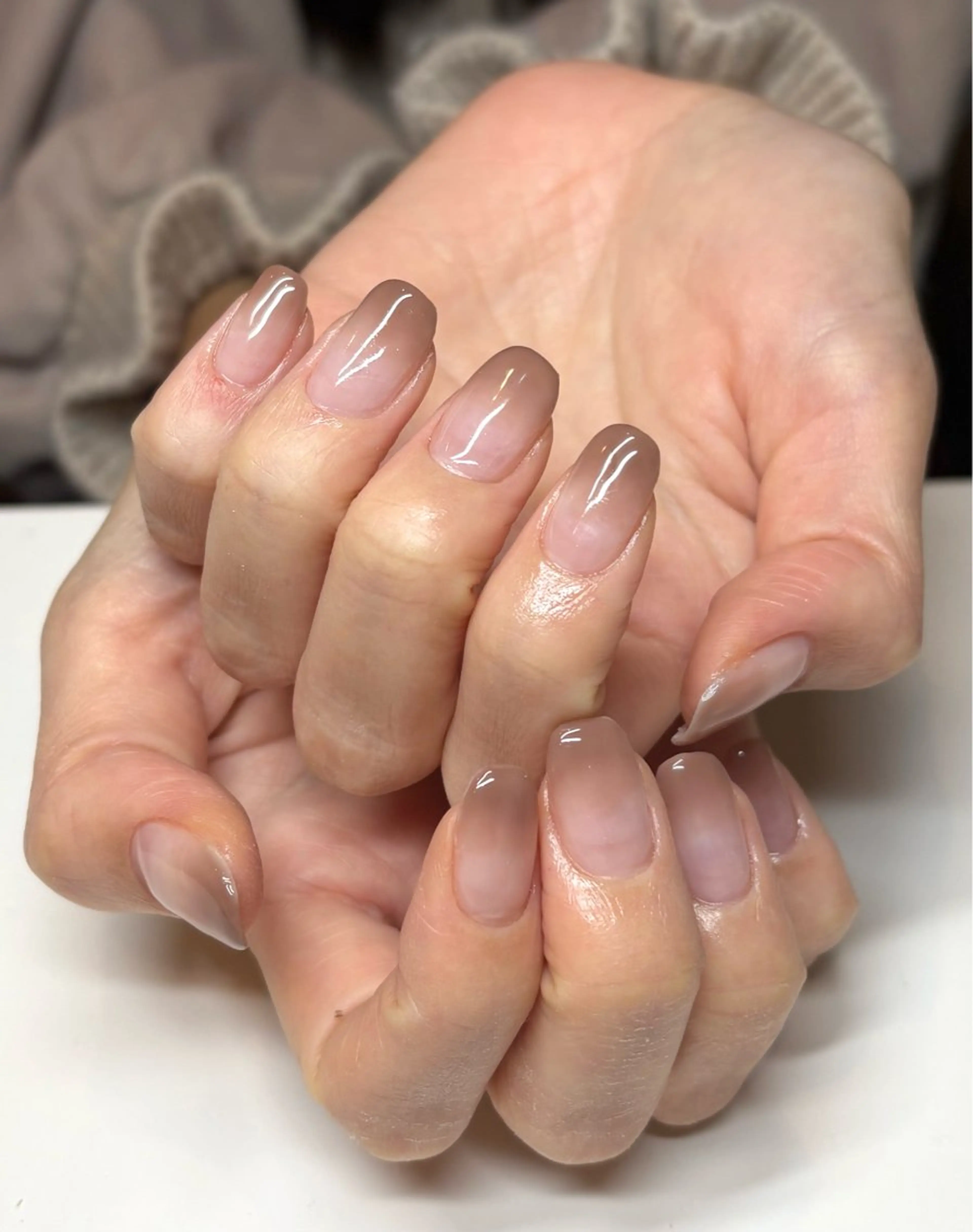 ネイル グラデーション みぎた かのこのネイルデザイン