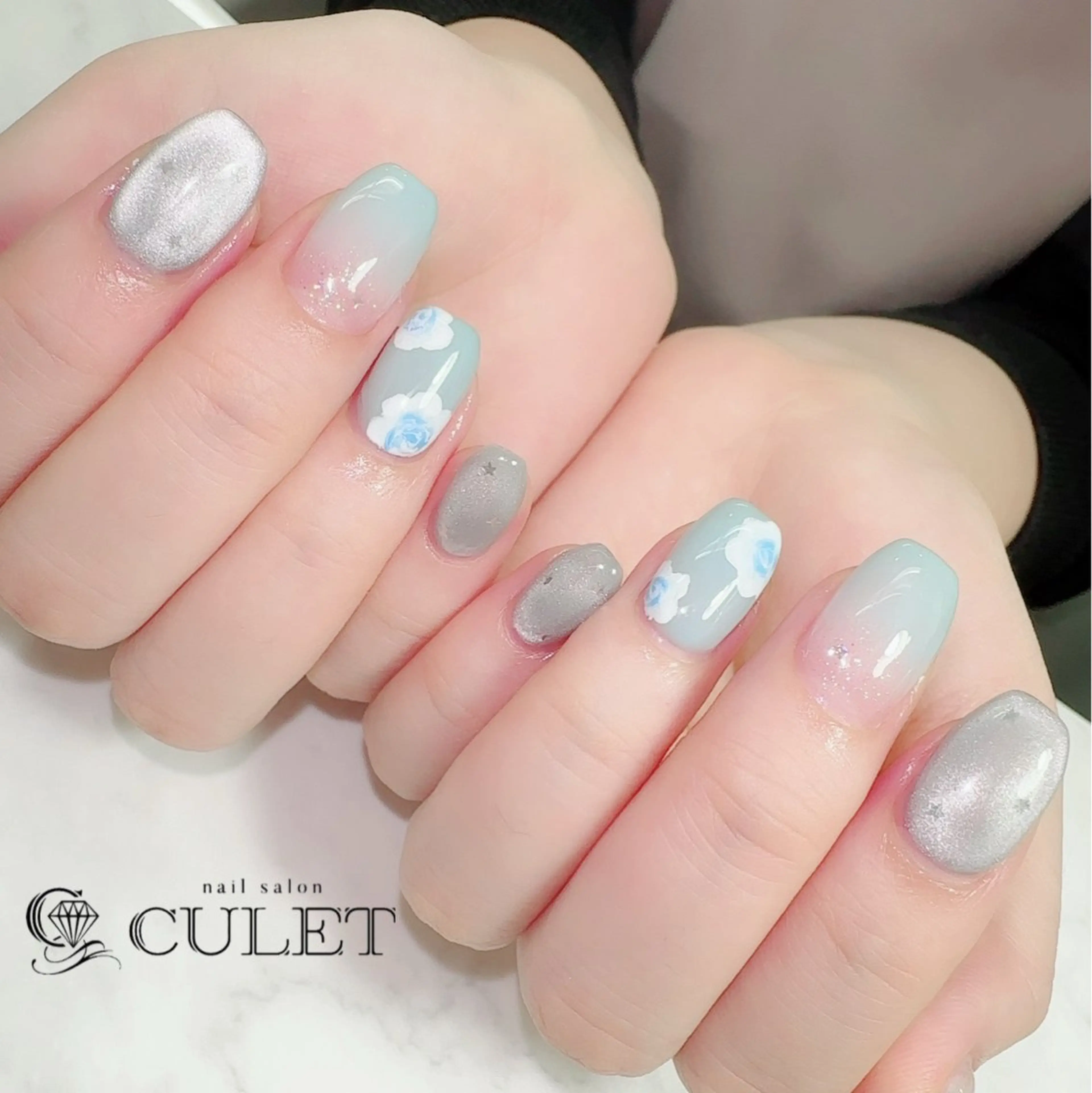 ネイル ハンドネイル CULET NATSU🍀のネイルデザイン