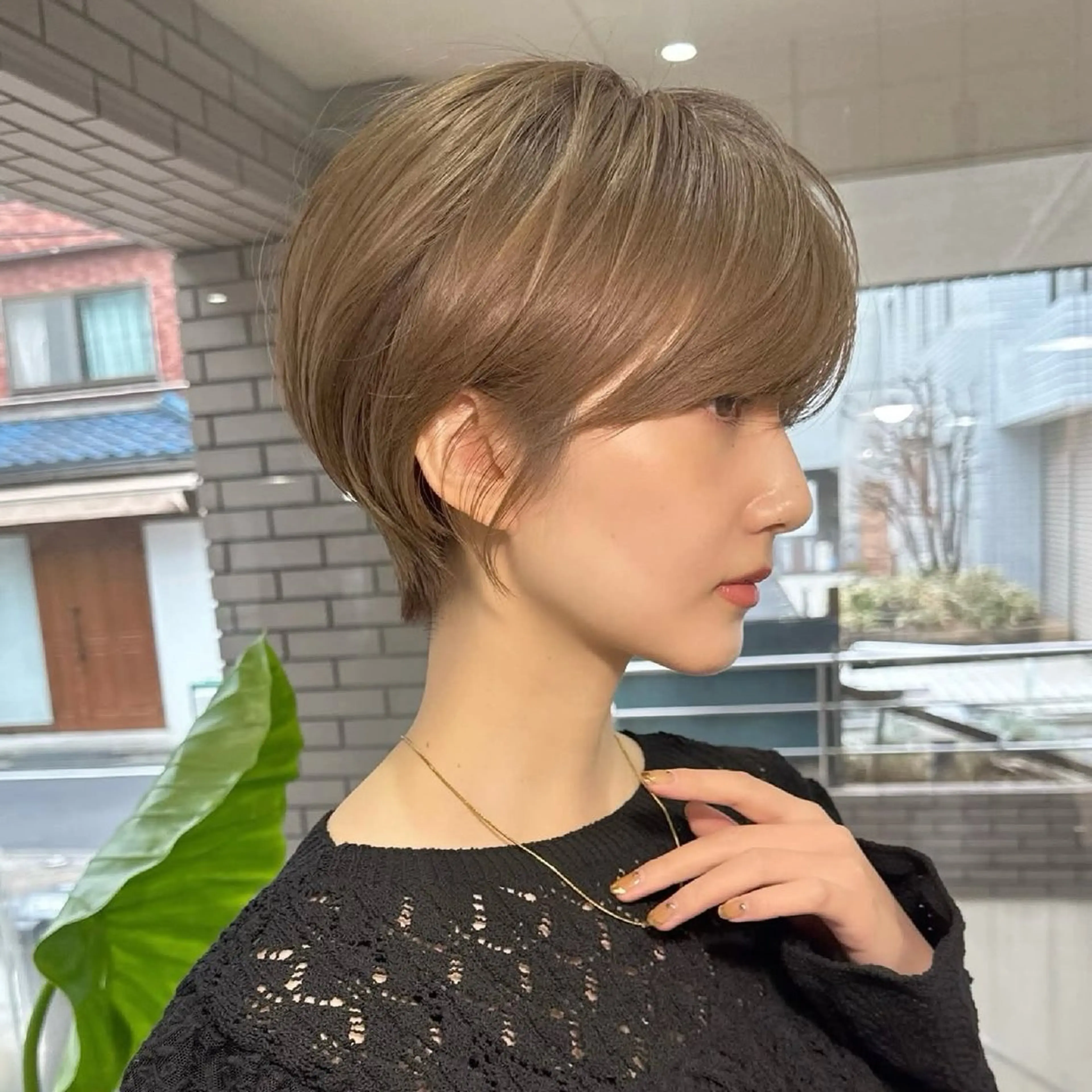 ショート 艶カラー/ヘアセット 着付け　ふうか　渋谷のヘアスタイル