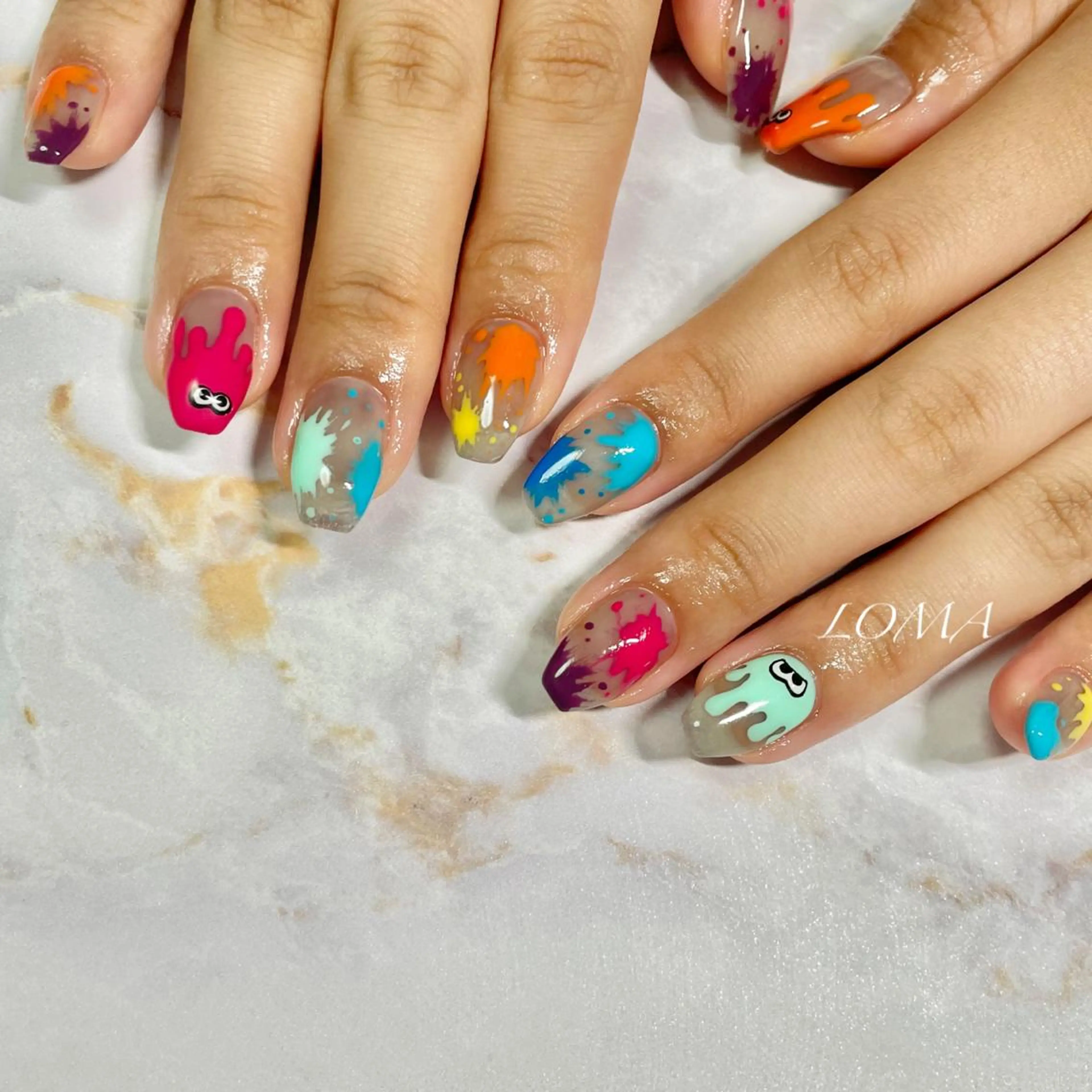 ネイル ハンドネイル ハンドケア m-nail所属・m-nail 🌙minamiのネイルデザイン