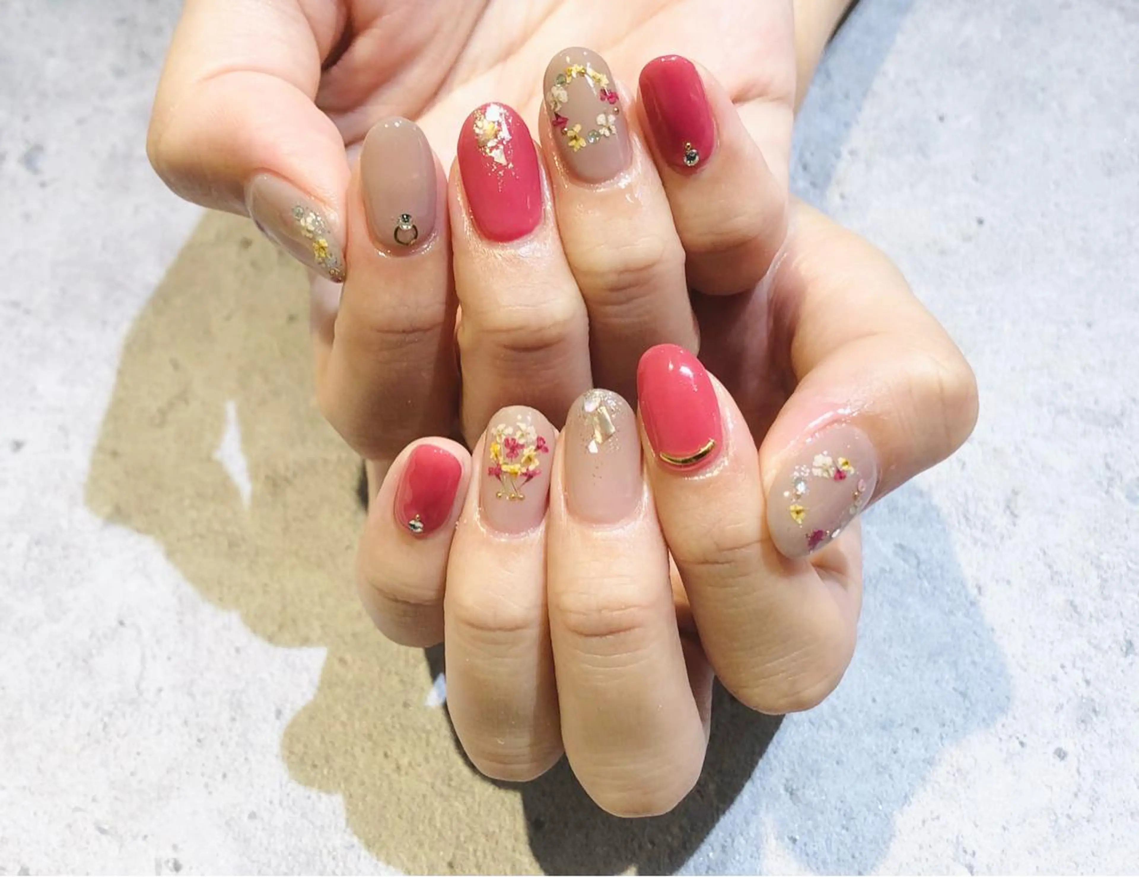 ネイル 舞田 苑香のネイルデザイン