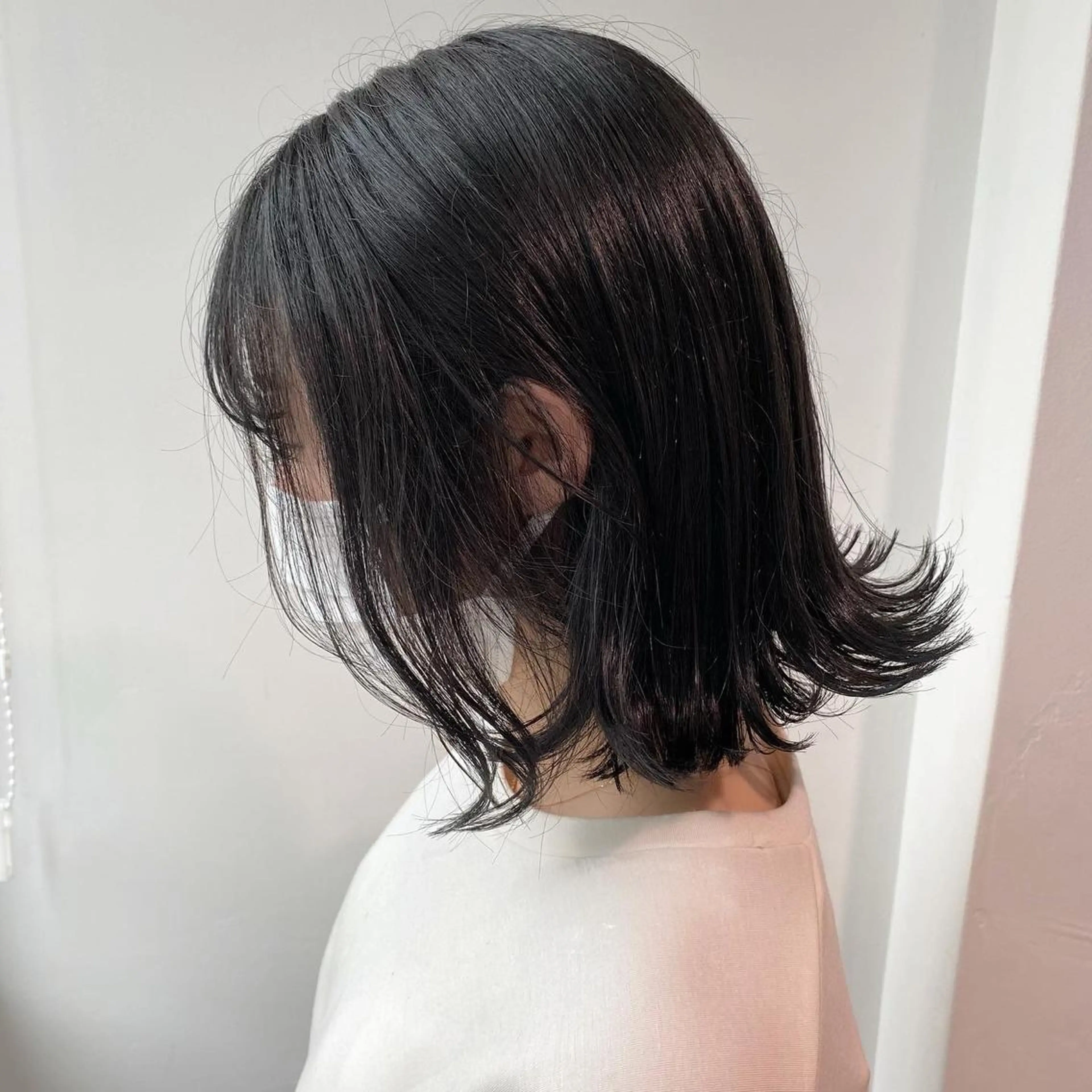 ミディアム カラー レイヤー✂︎赤み消し 髪質改善/井上健太のヘアスタイル