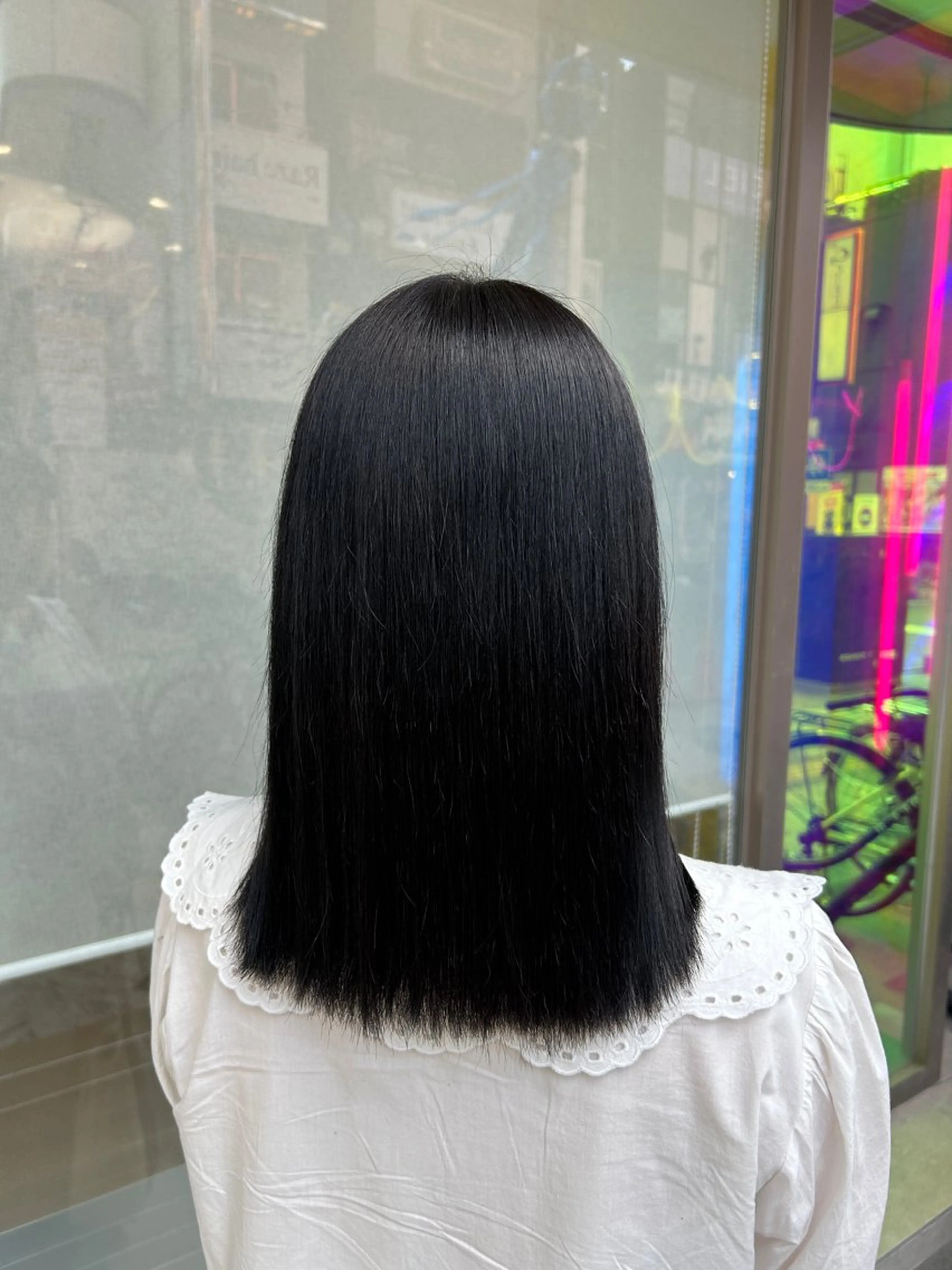 ミディアム カラー ヘアカラー 透明感ツヤカラー/ アイリスト/ゆきなのマツエク・マツパデザイン