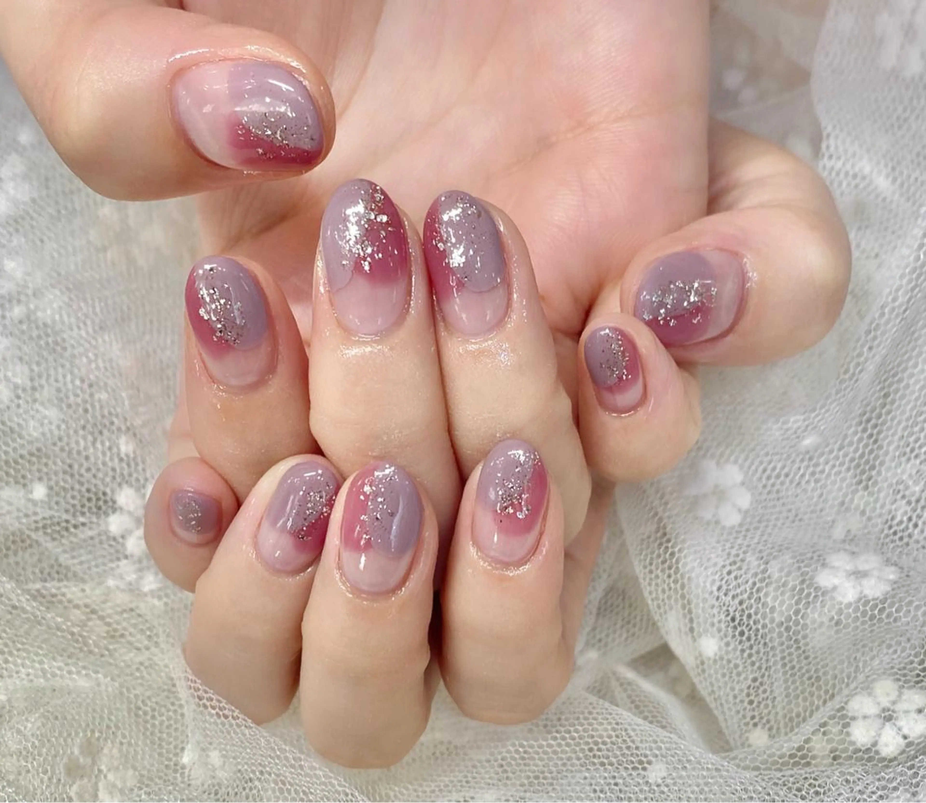 ネイル ジェルネイル パラジェル Luna K.のネイルデザイン