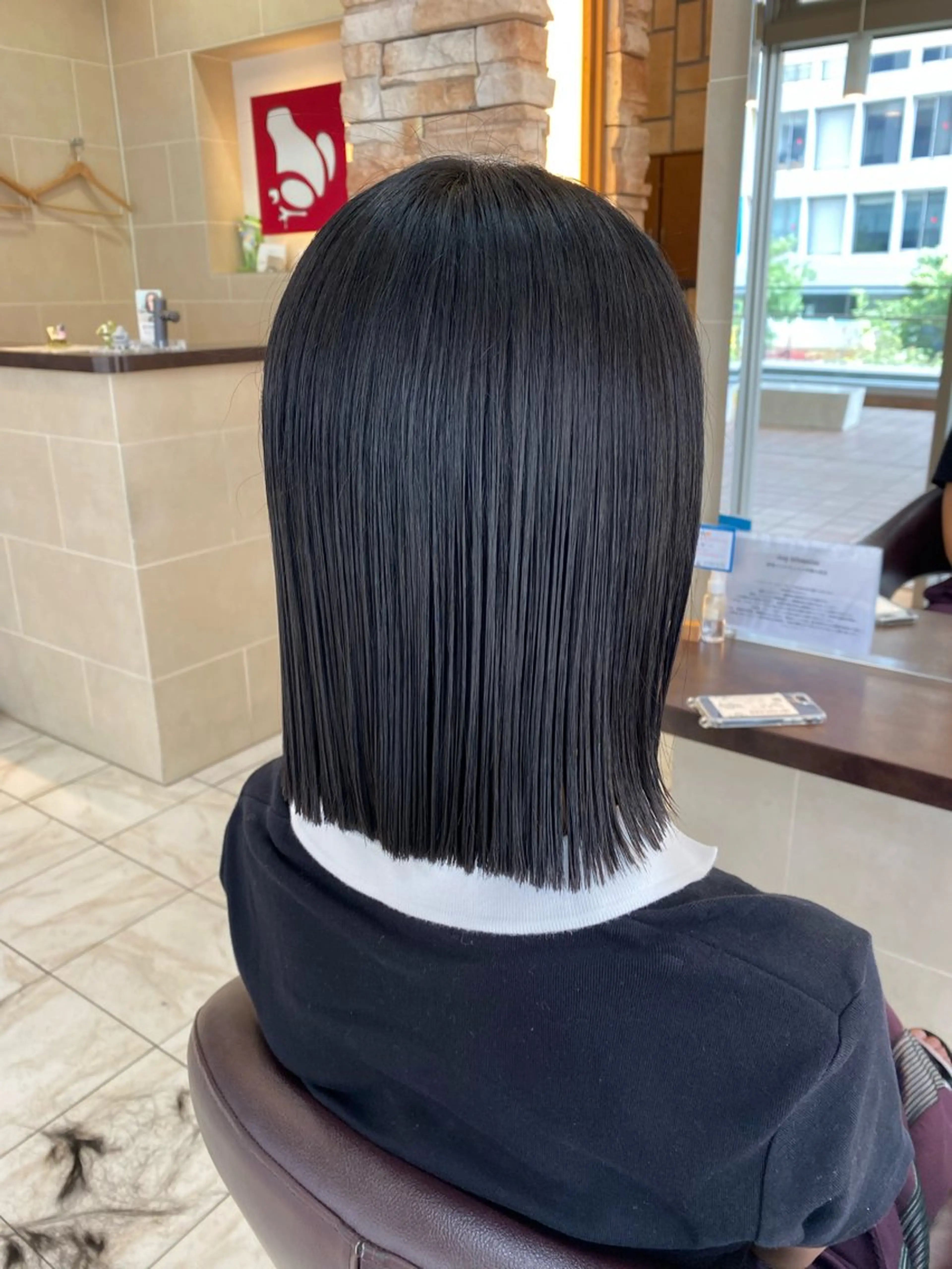 ミディアム ボブ ⭐️透明感カラー/ パーマ⭐️宮野翔のヘアスタイル