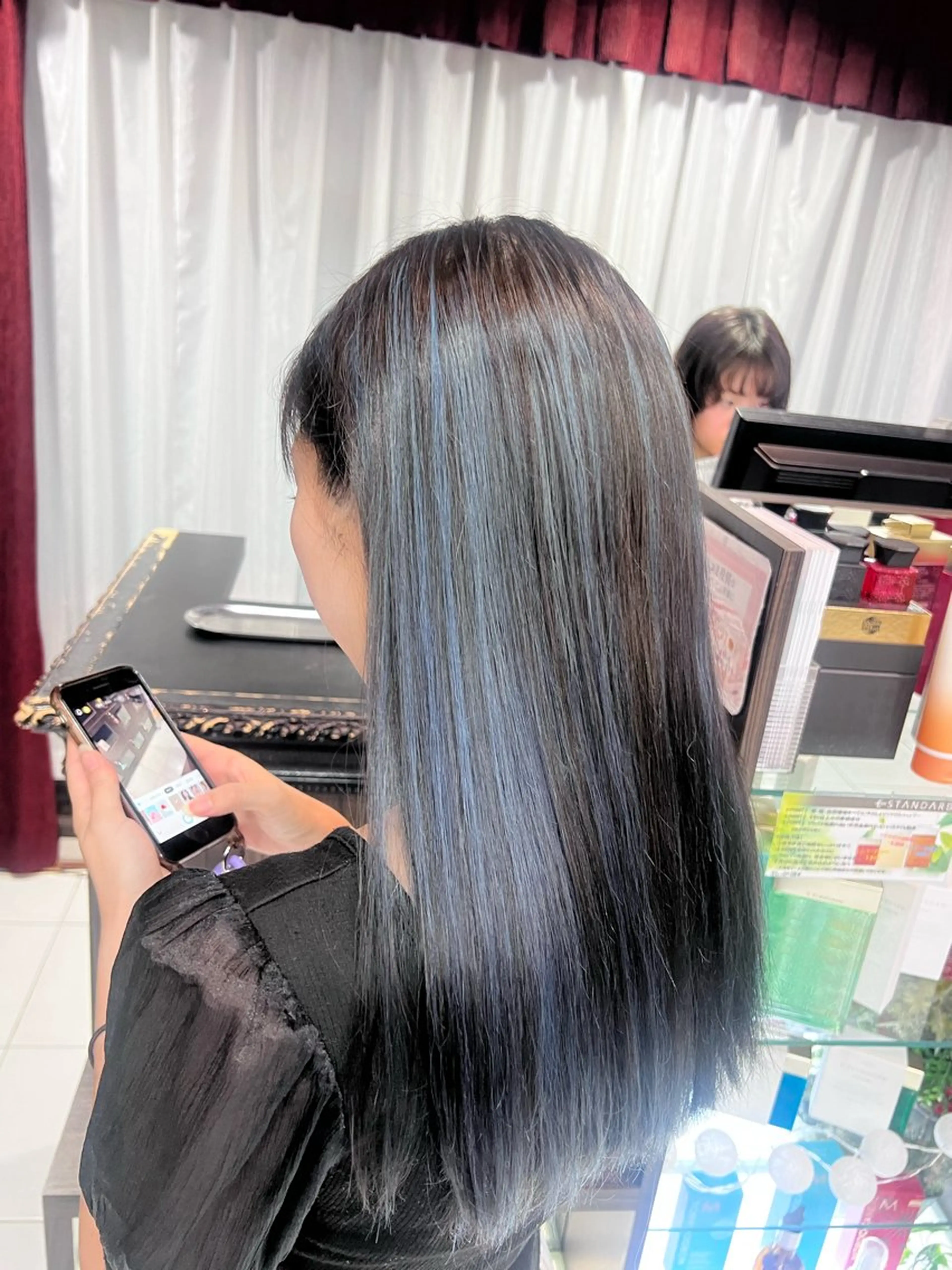 ロング ハイライト ハイトーン/平成 ウルフ/V系kanaのヘアスタイル