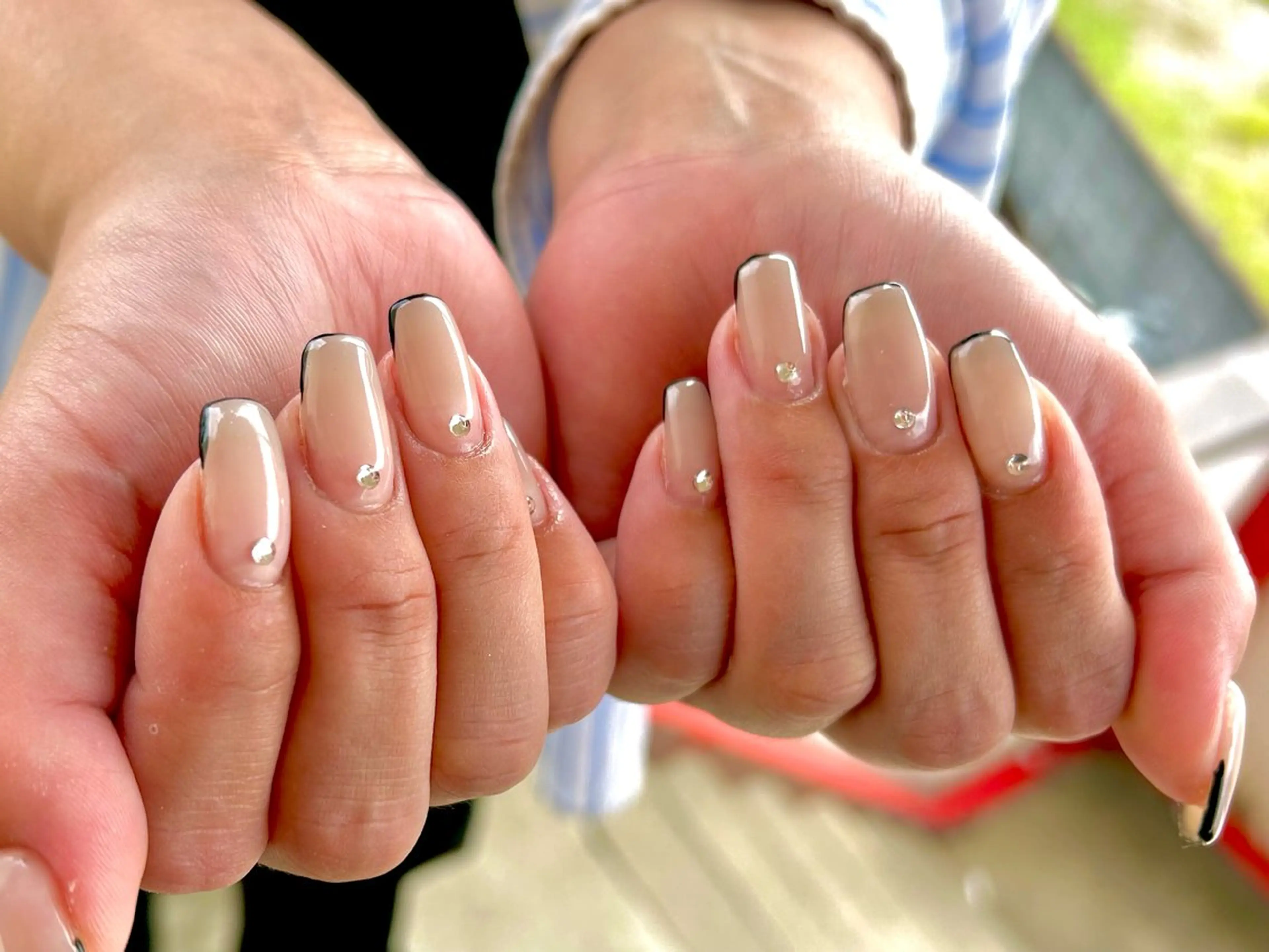 ネイル フレンチネイル ハンドネイル ArcoIris所属・Arco Iris 告瑠莉のネイルデザイン