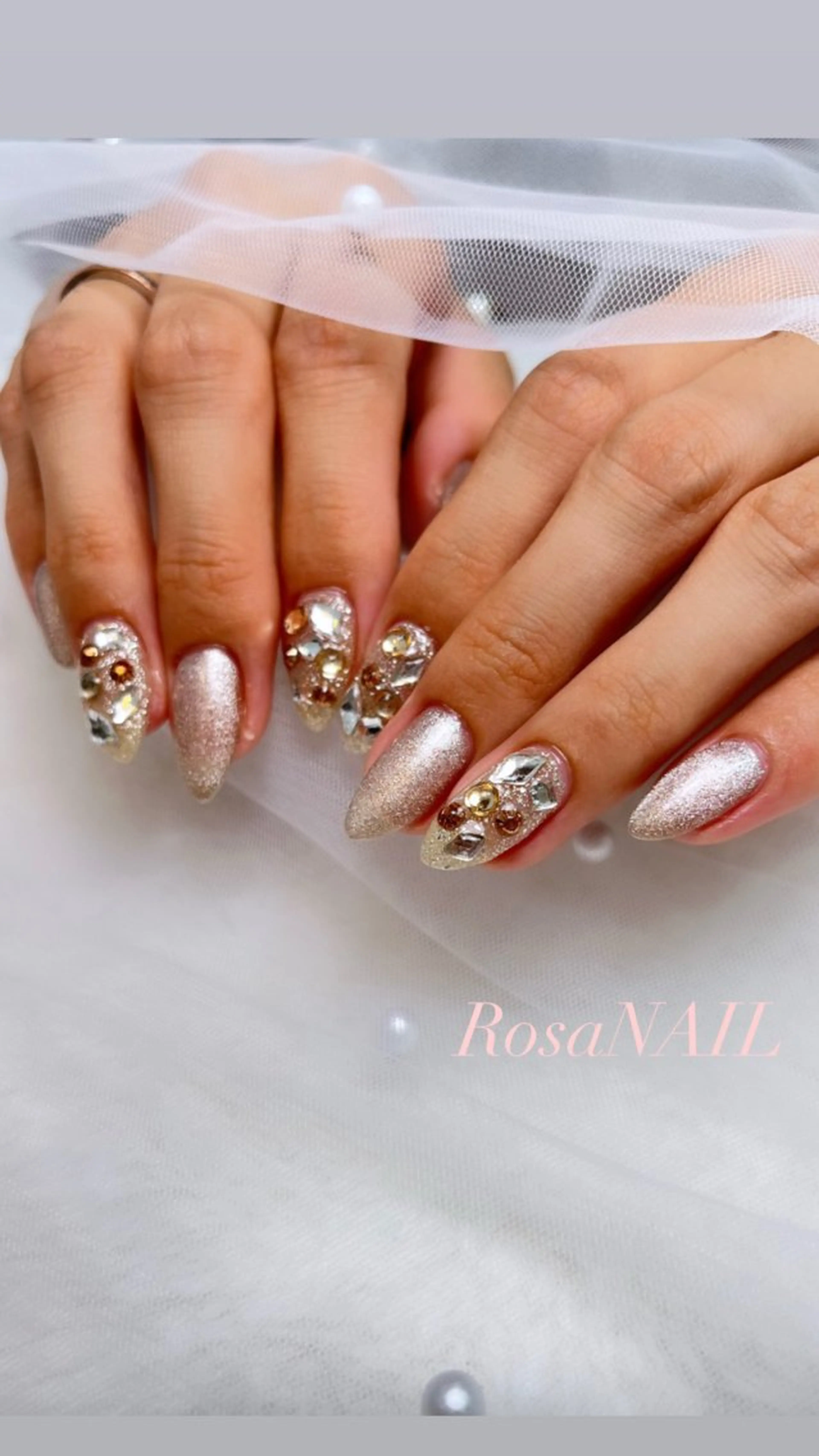 ネイル ハンドネイル Rosa NAILのネイルデザイン