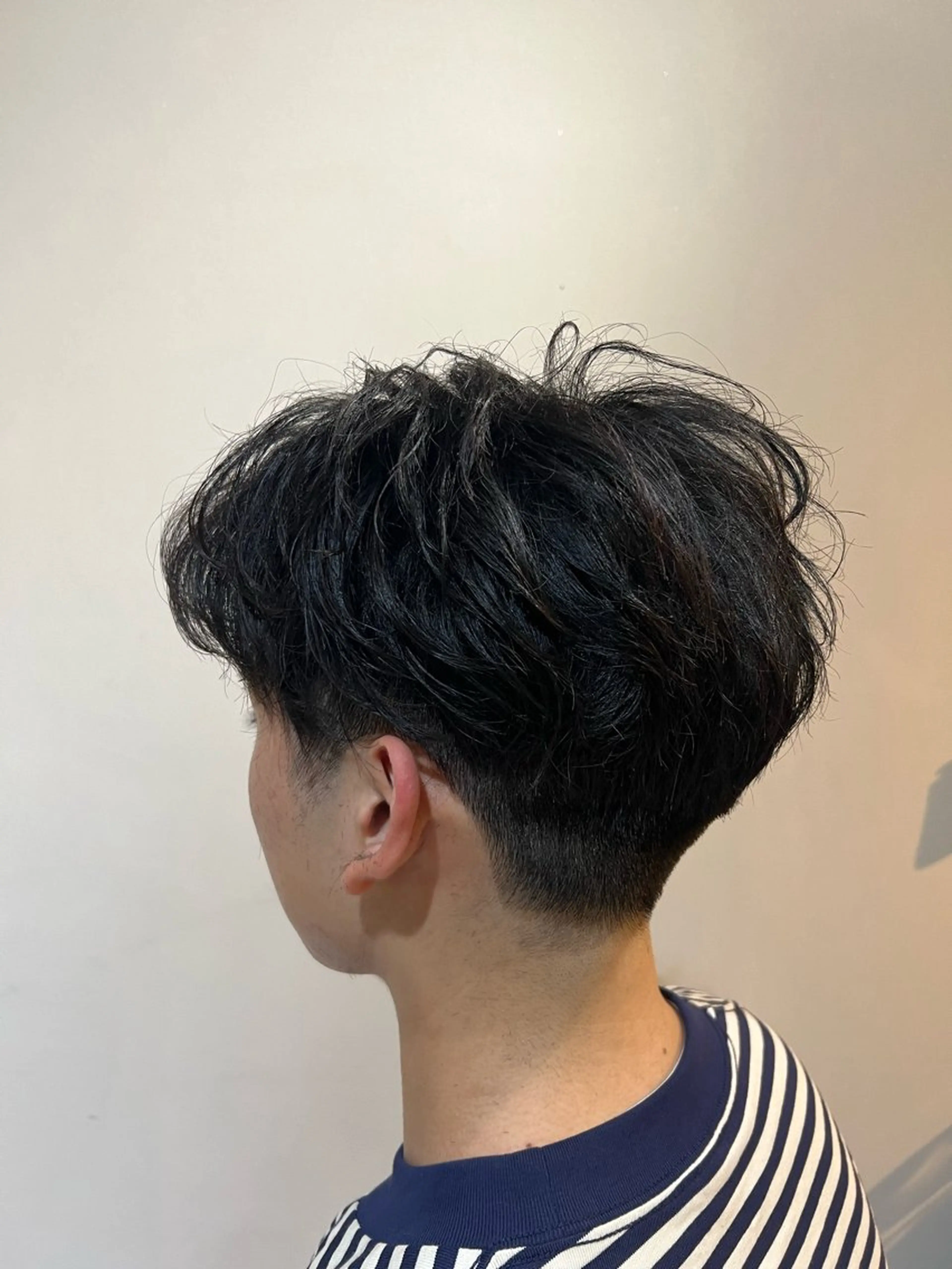 パーマ メンズ センターパート 刈り上げ ✨メンズカット海老名 No.1/上田琉翔✨のヘアスタイル