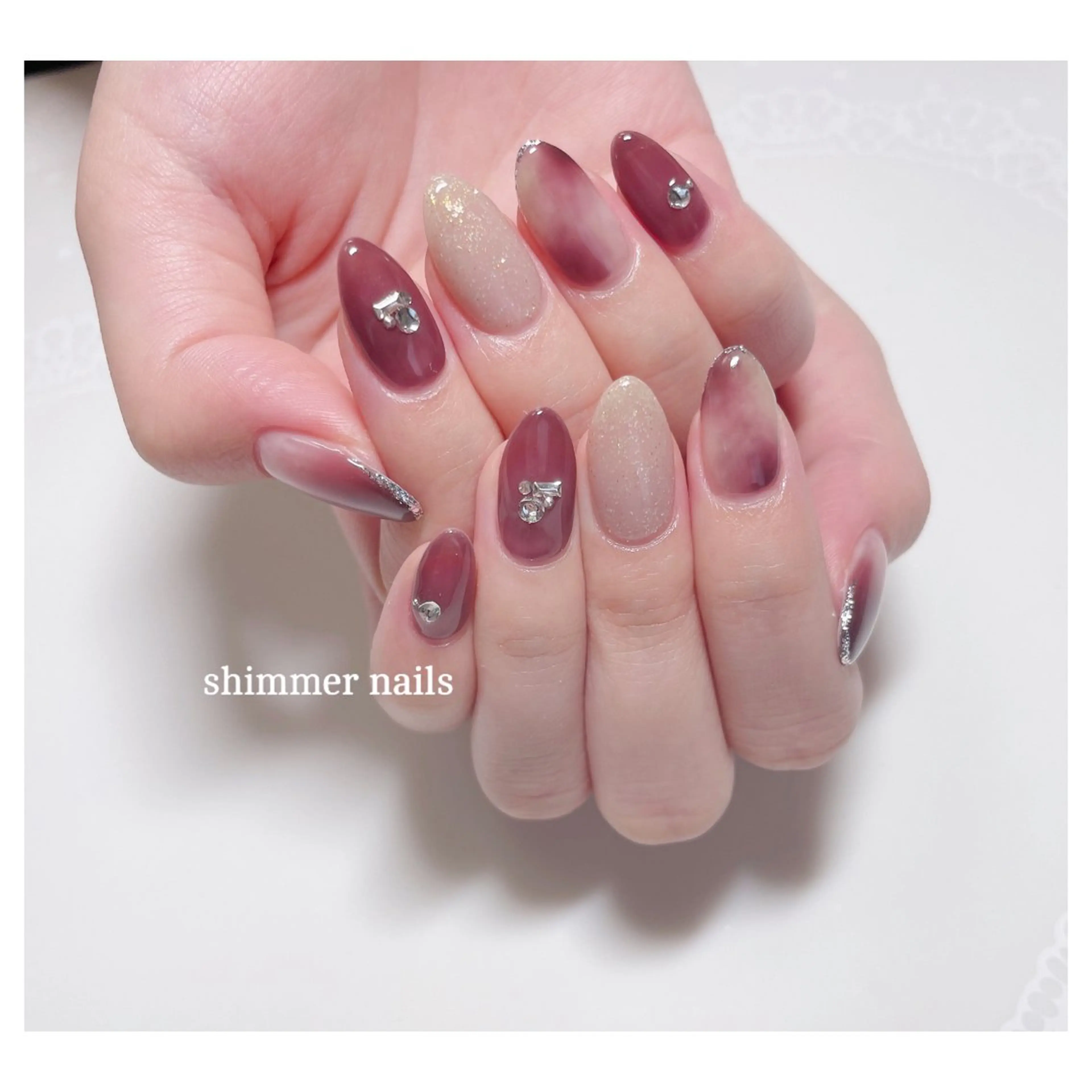 ネイル shimmer nailsのネイルデザイン