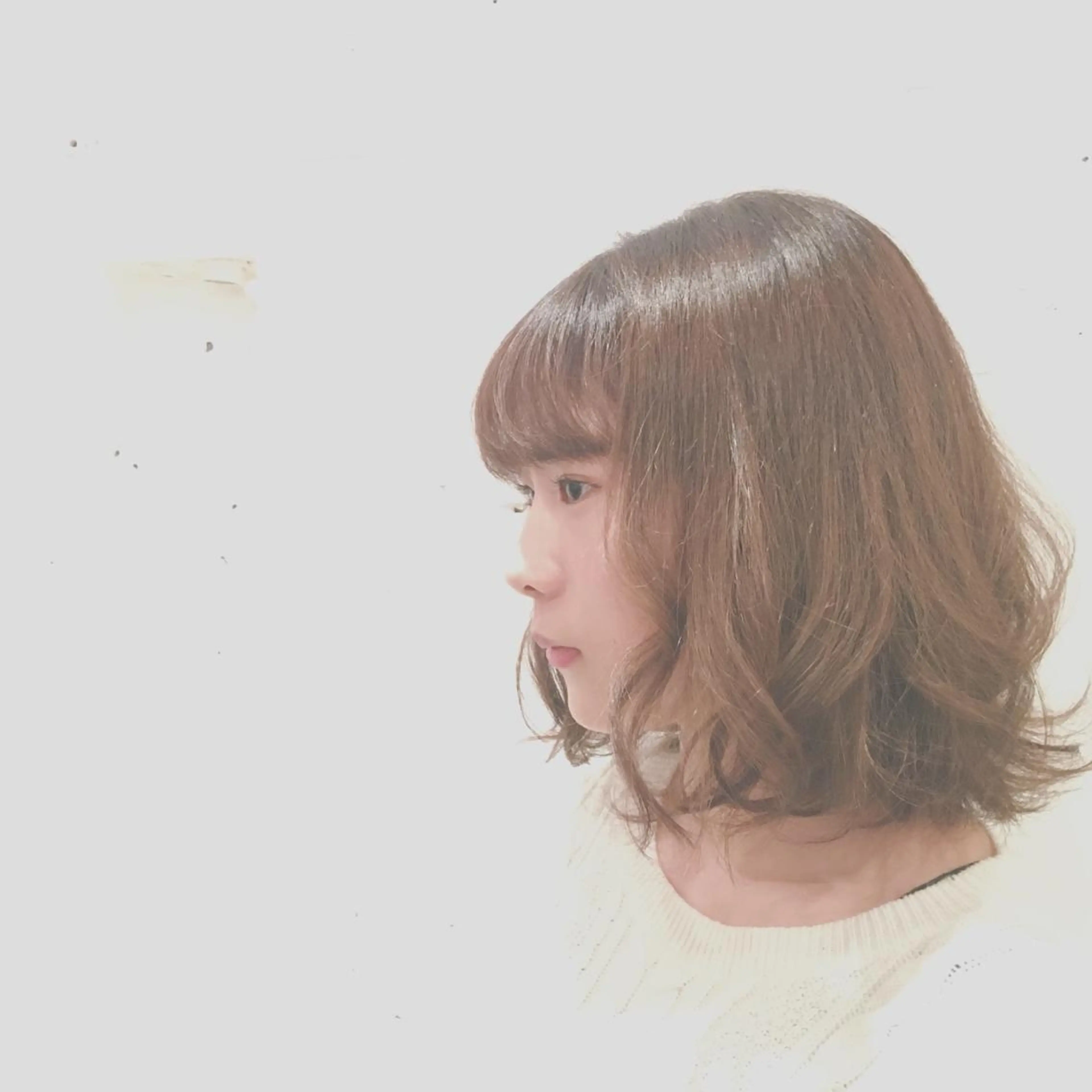 ショート ミディアム セミロング ロング カラー てんま さやかのヘアスタイル