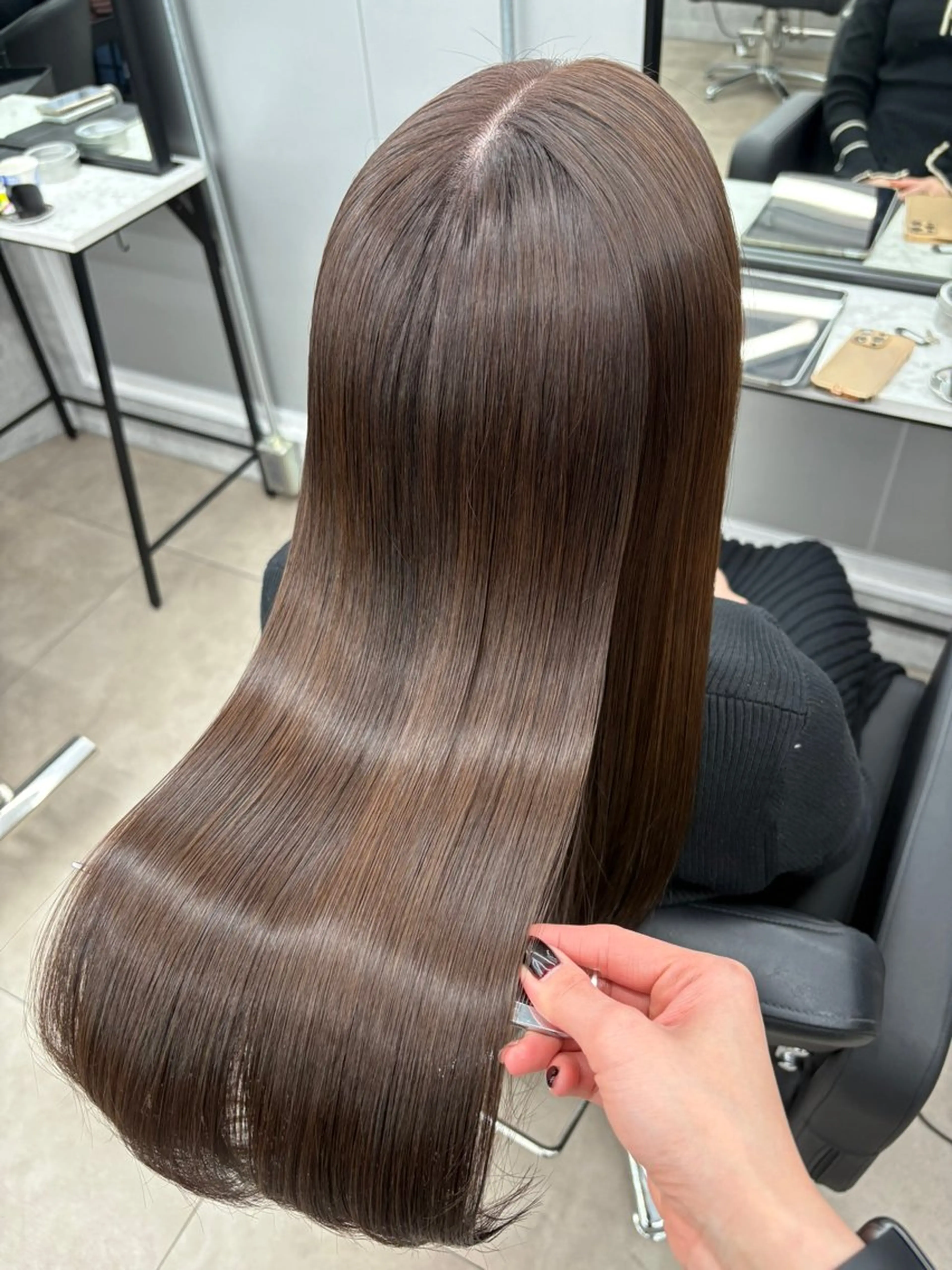 ロング カラー 髪質改善/ﾚｲﾔｰ ｶｯﾄ/店長/原島のヘアスタイル