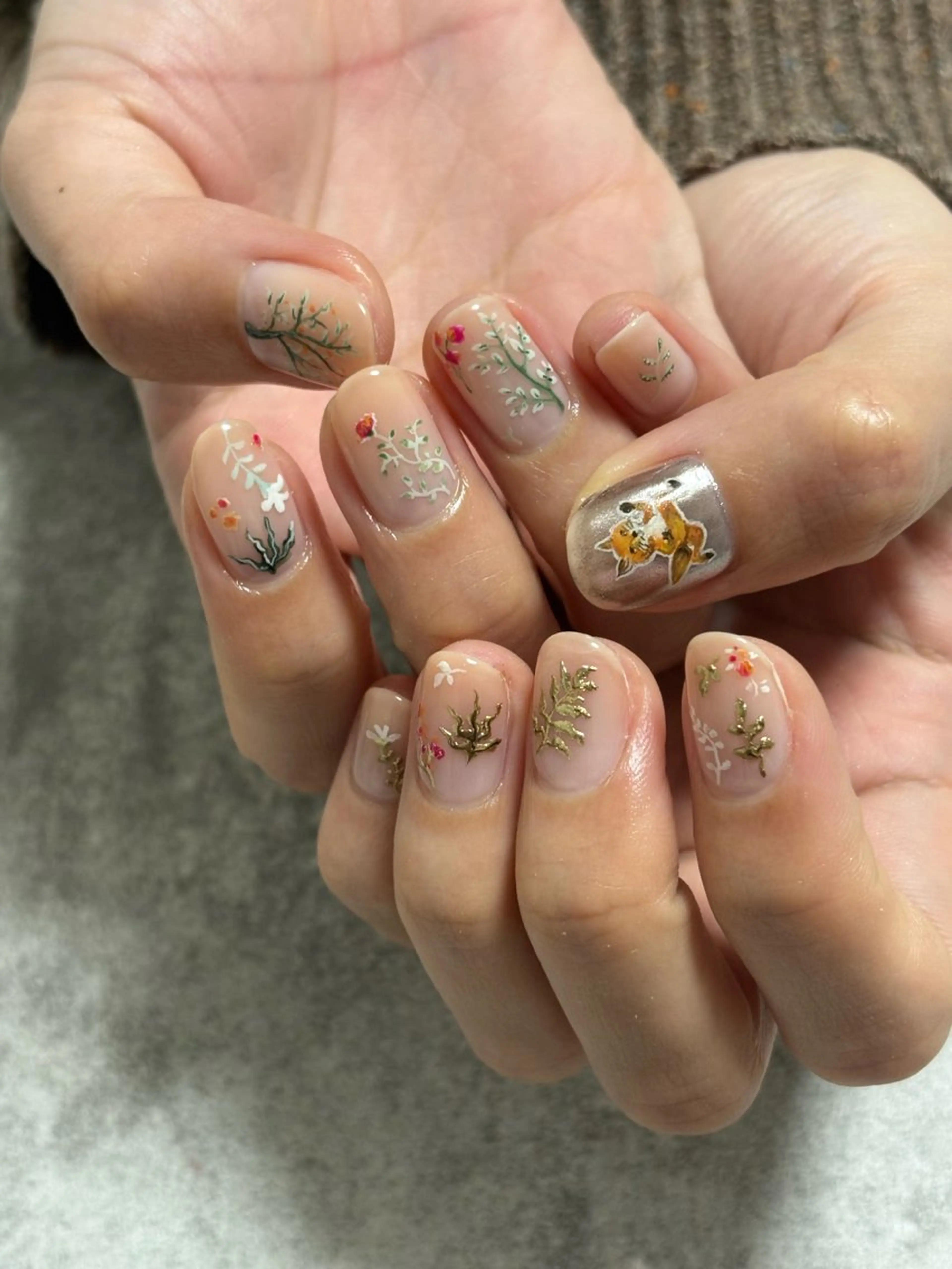 ネイル ハンドネイル FIORITURA Maikoのネイルデザイン