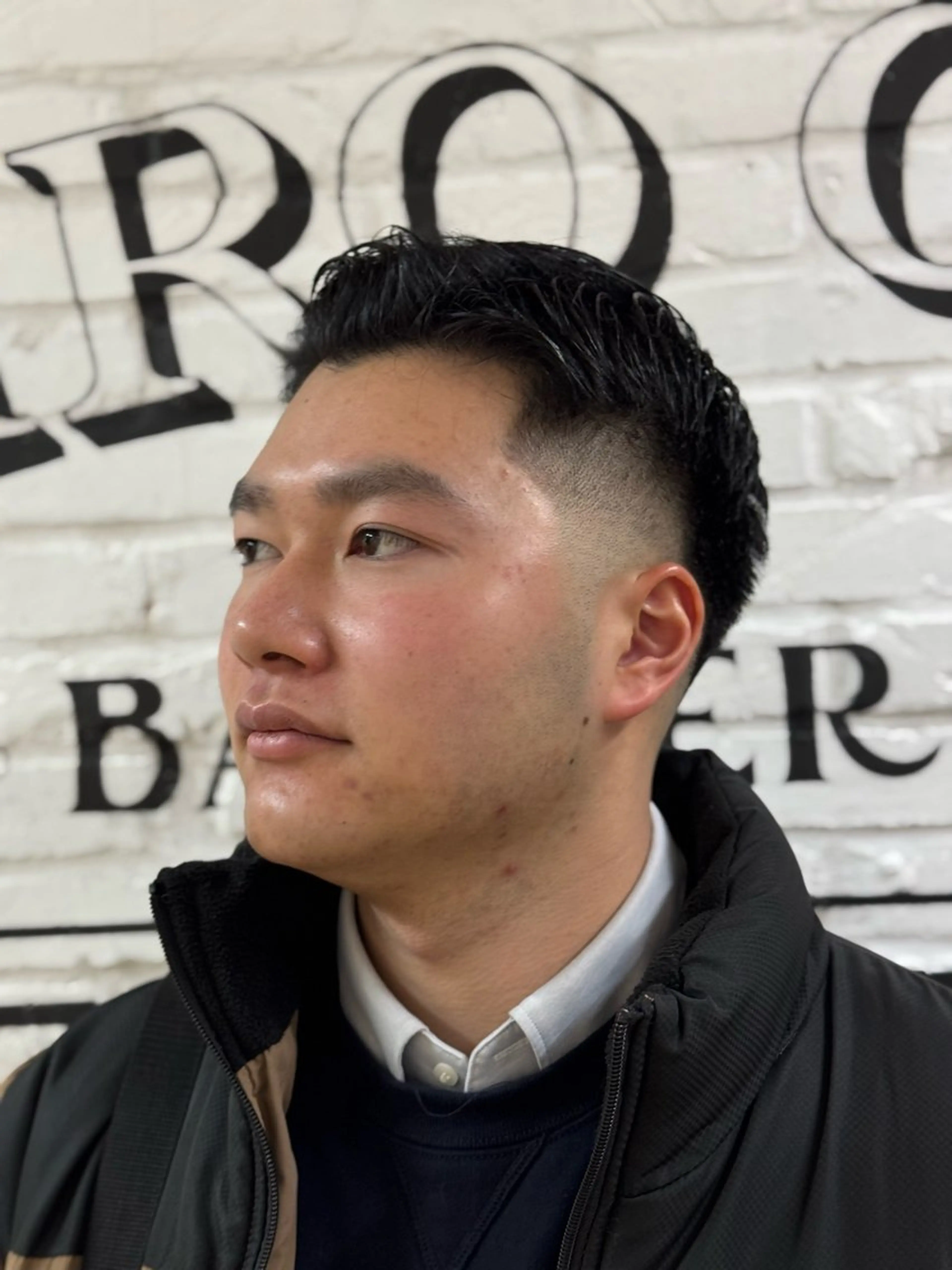 ショート メンズ フェードカット スキンフェード Ito Rearuのヘアスタイル