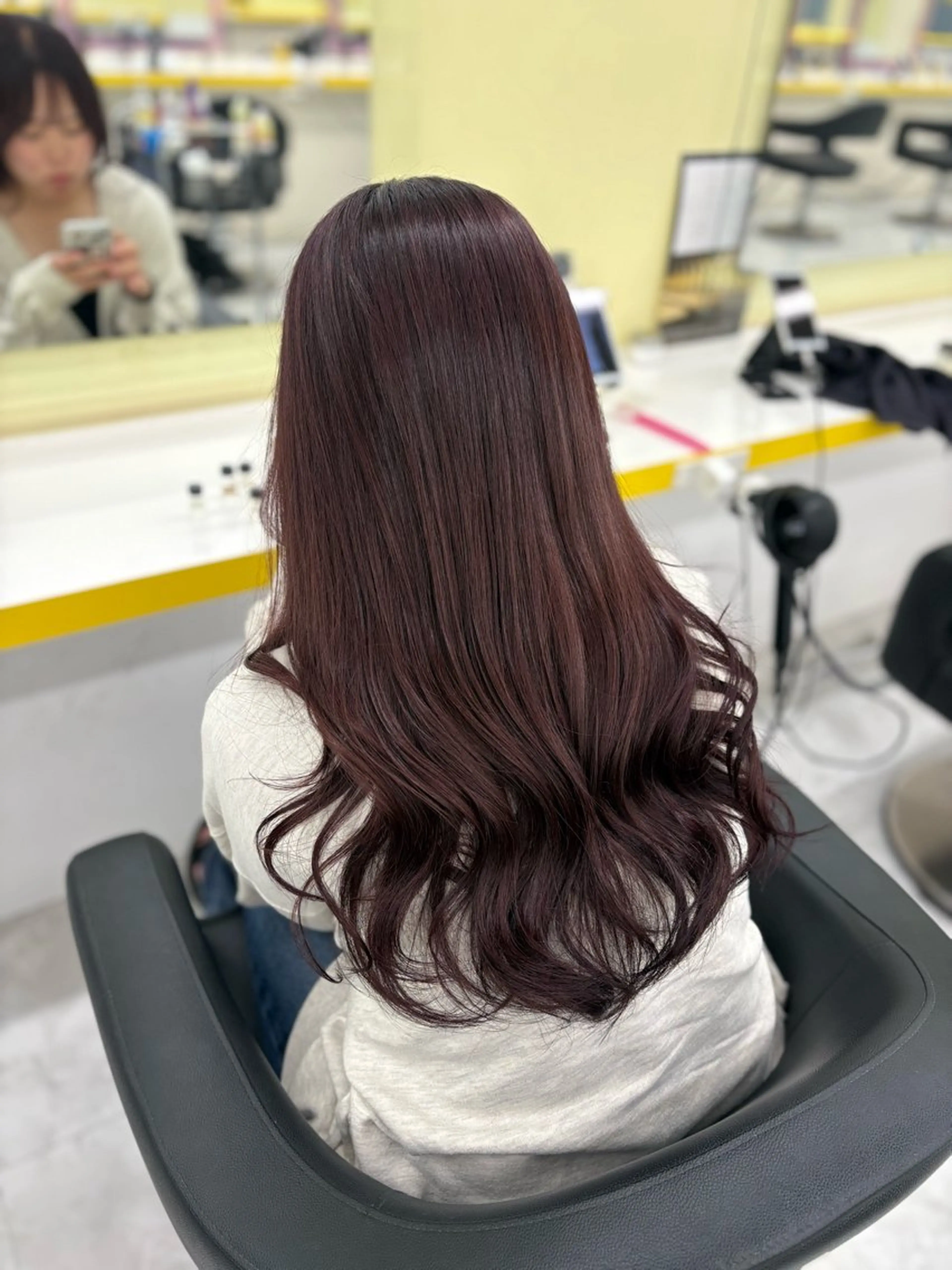 カラー ヘアカラー 暖色✖️韓国ヘア🥀 SAHO🥀のヘアスタイル