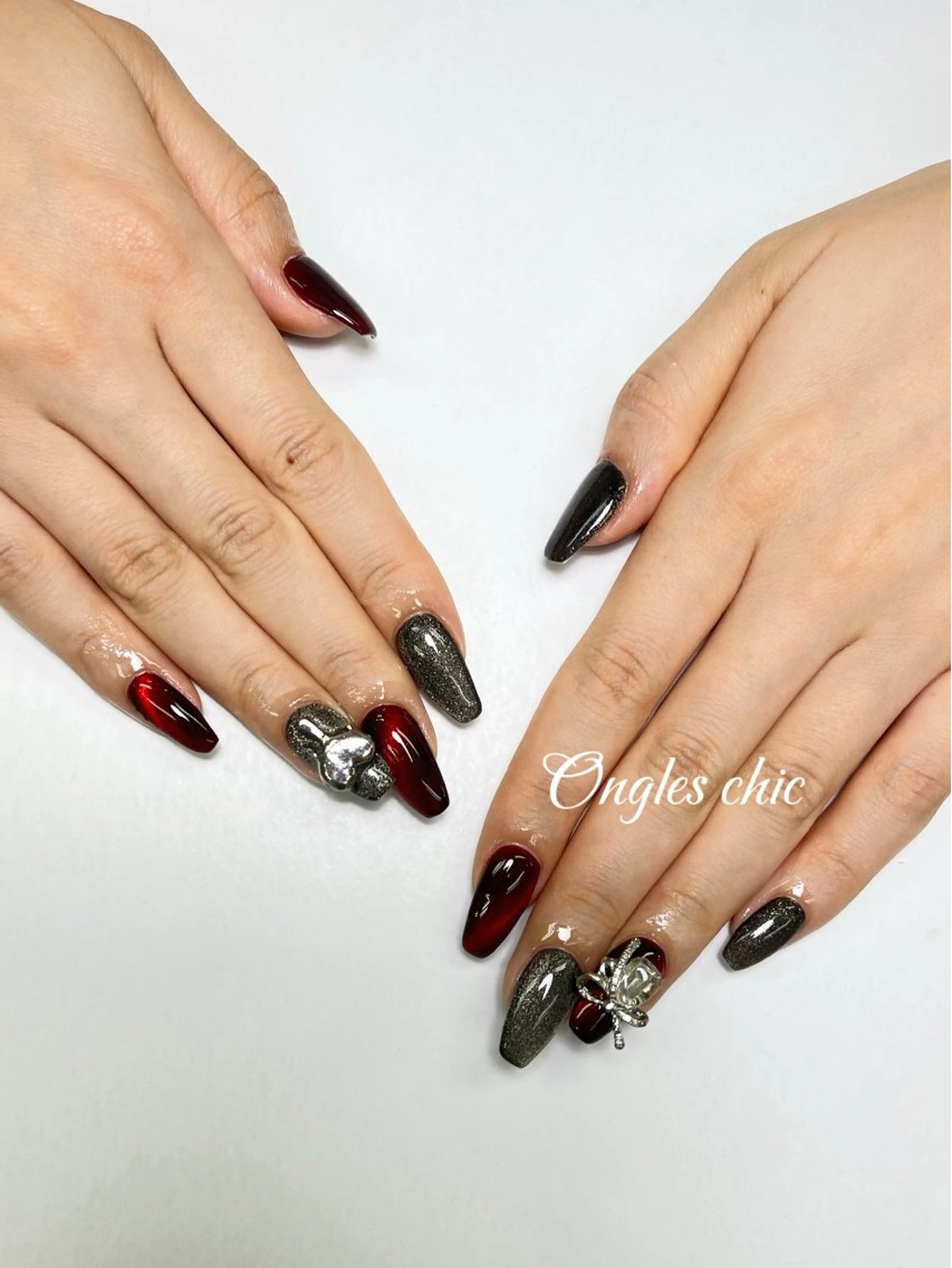 ネイル ハンドネイル ongles chicのネイルデザイン