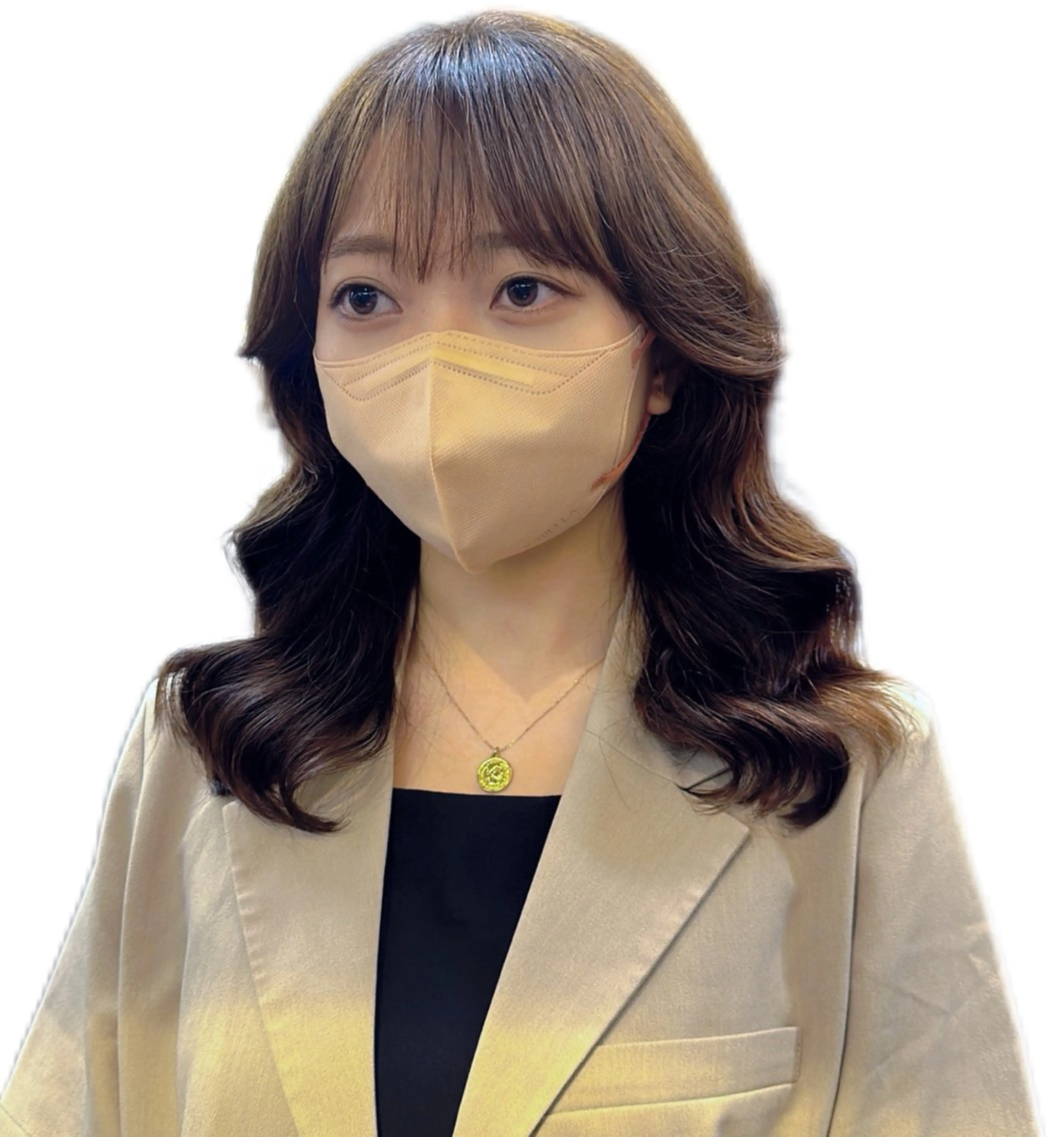 セミロング パーマ セミロングパーマ 韓国風ヘア デジタルパーマ ✂️小野和則 ✂️のその他イメージ