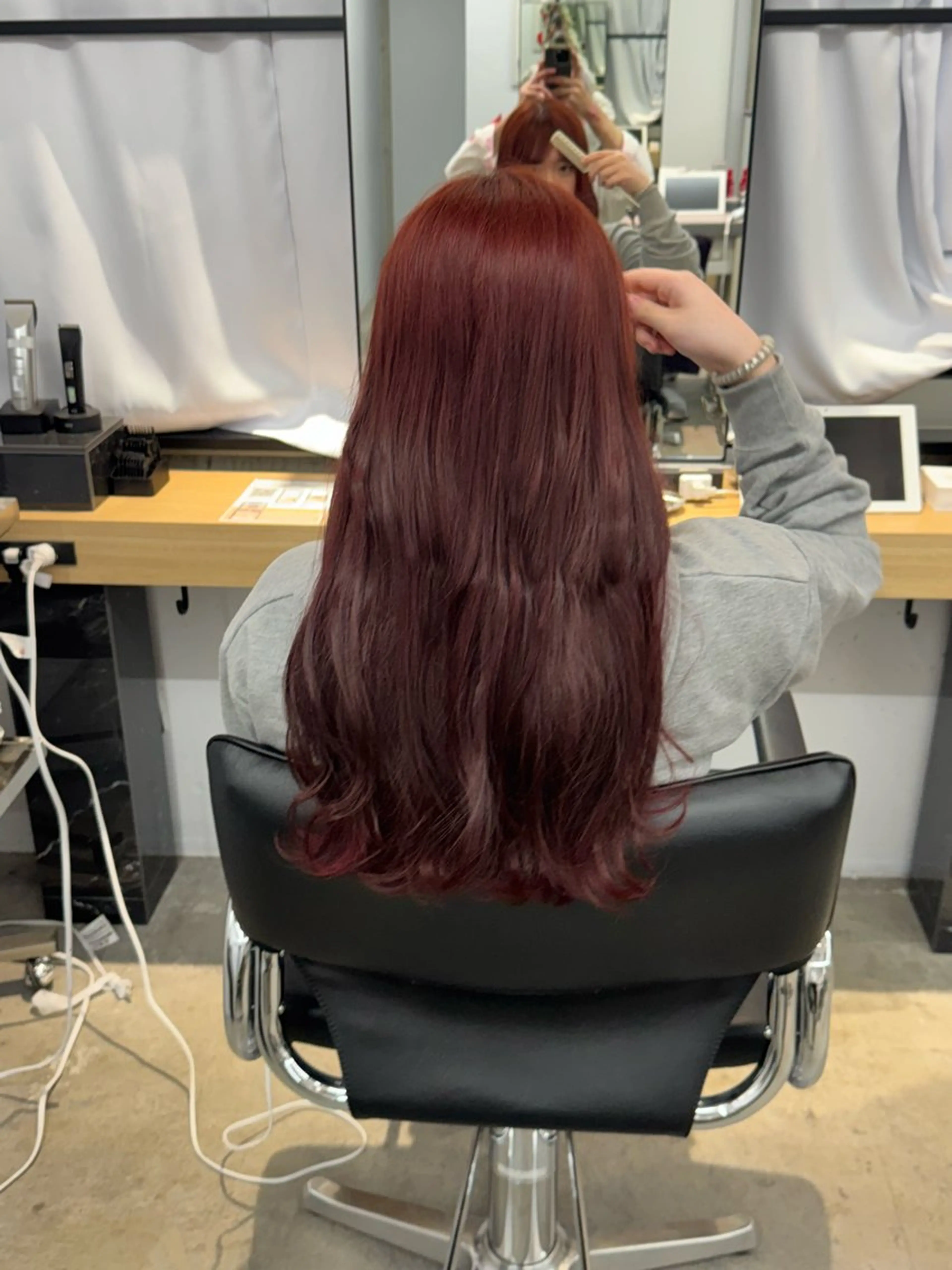 ロング leo/ロング／ レイヤーカット⛈️のヘアスタイル