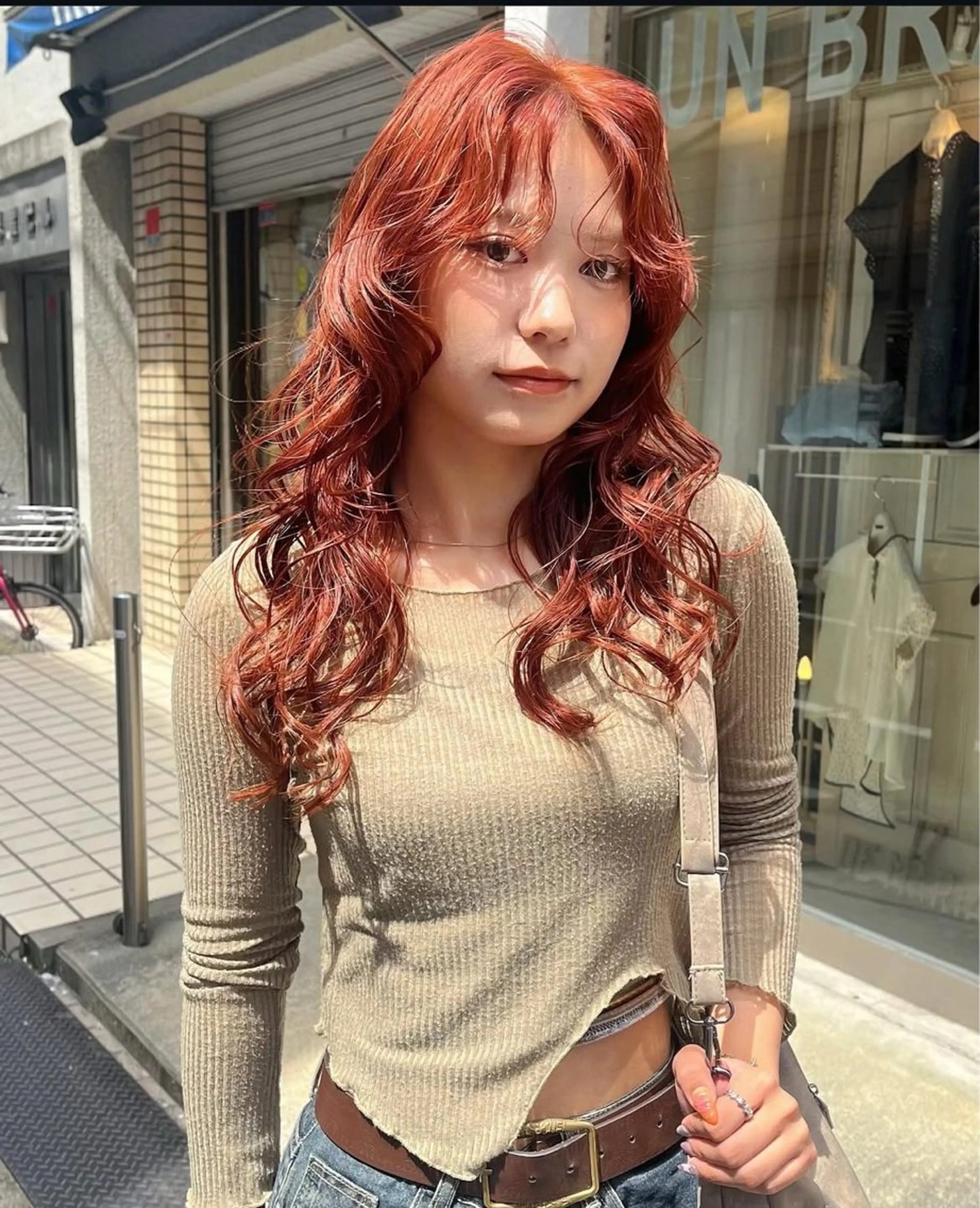 セミロング カラー ヘアカラー masa 心斎橋　美容室のヘアスタイル