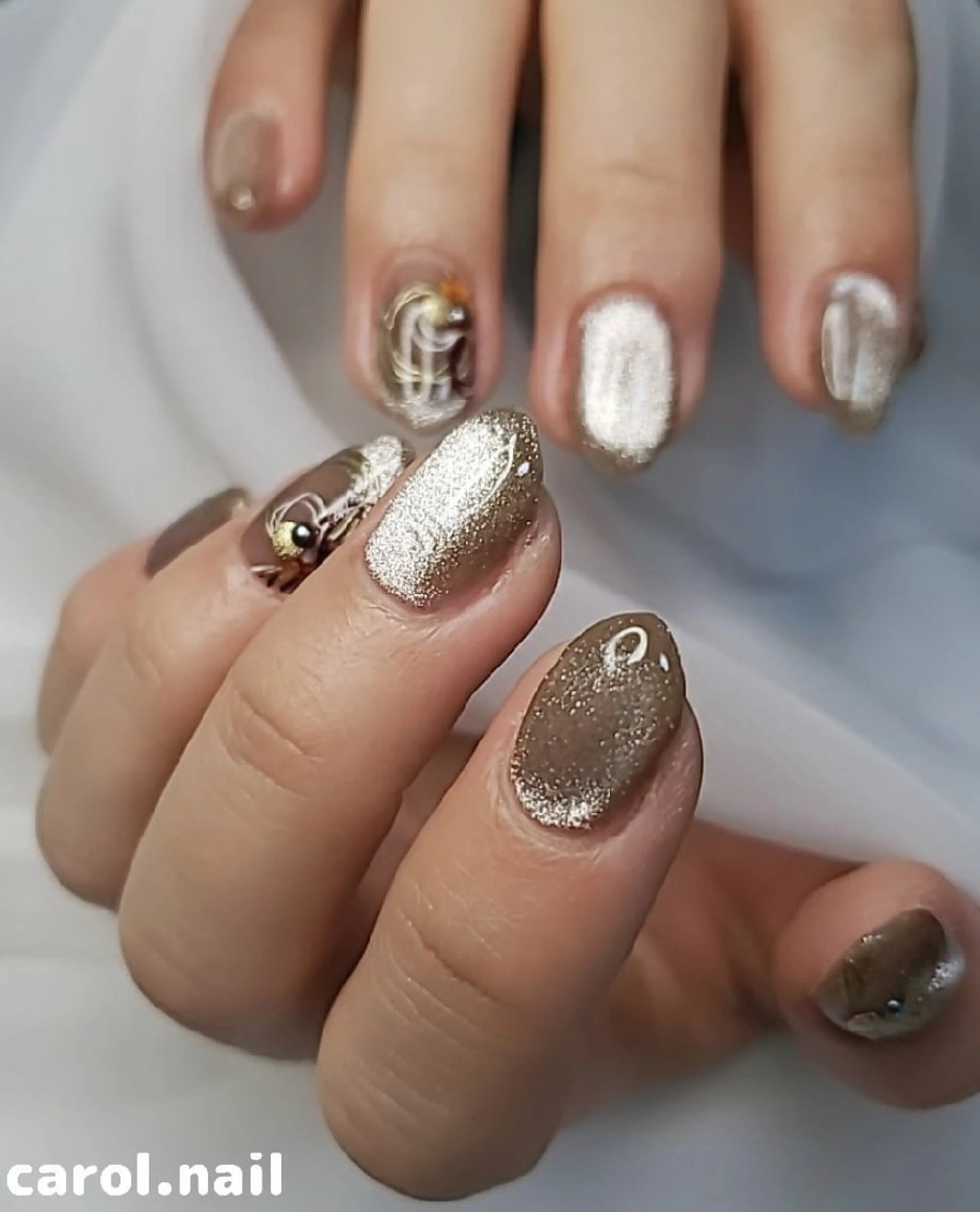 ネイル 持ち込み carol nailのネイルデザイン