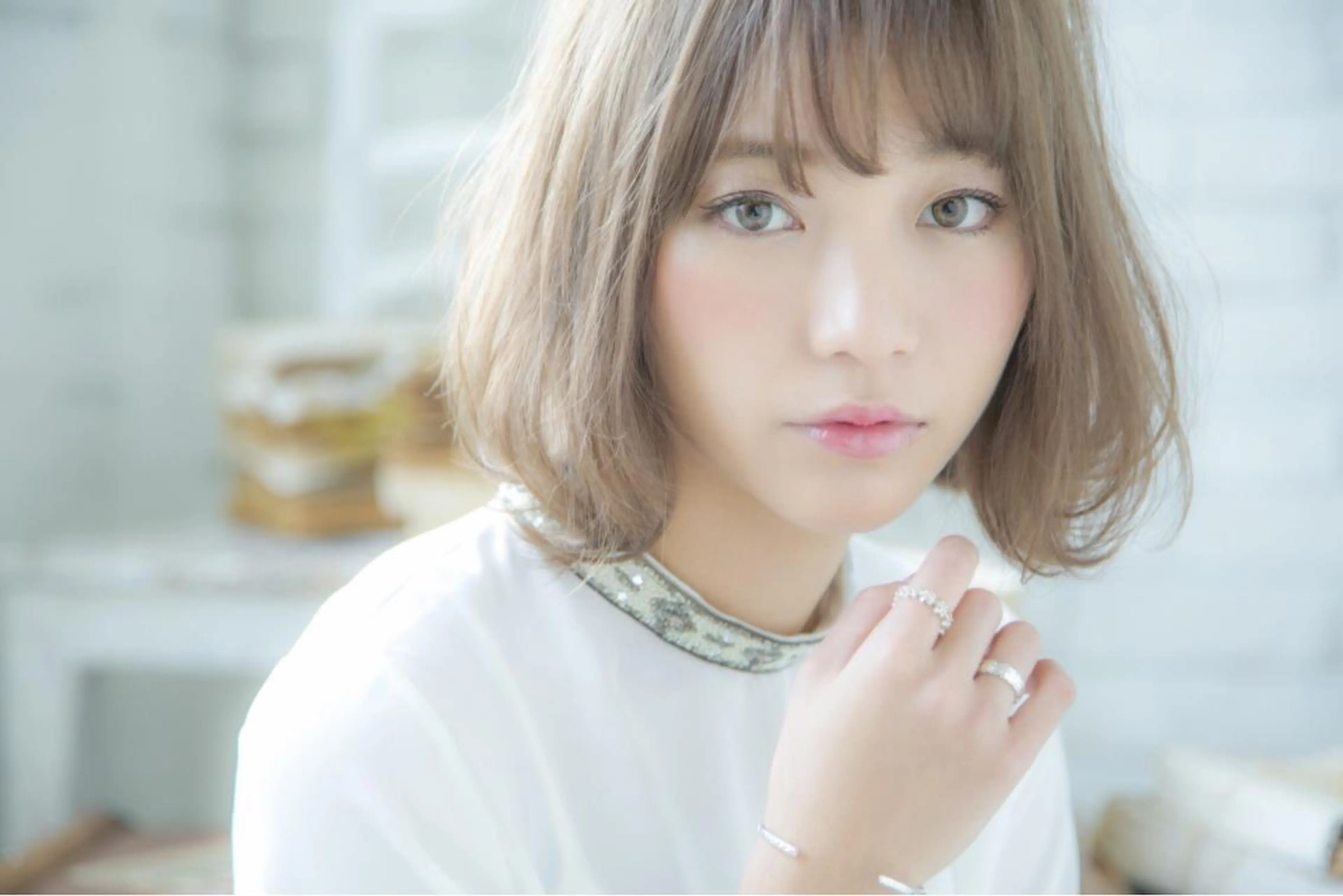 ショート カット ヘアカラー トリートメント 代表 吉澤弘哲のヘアスタイル