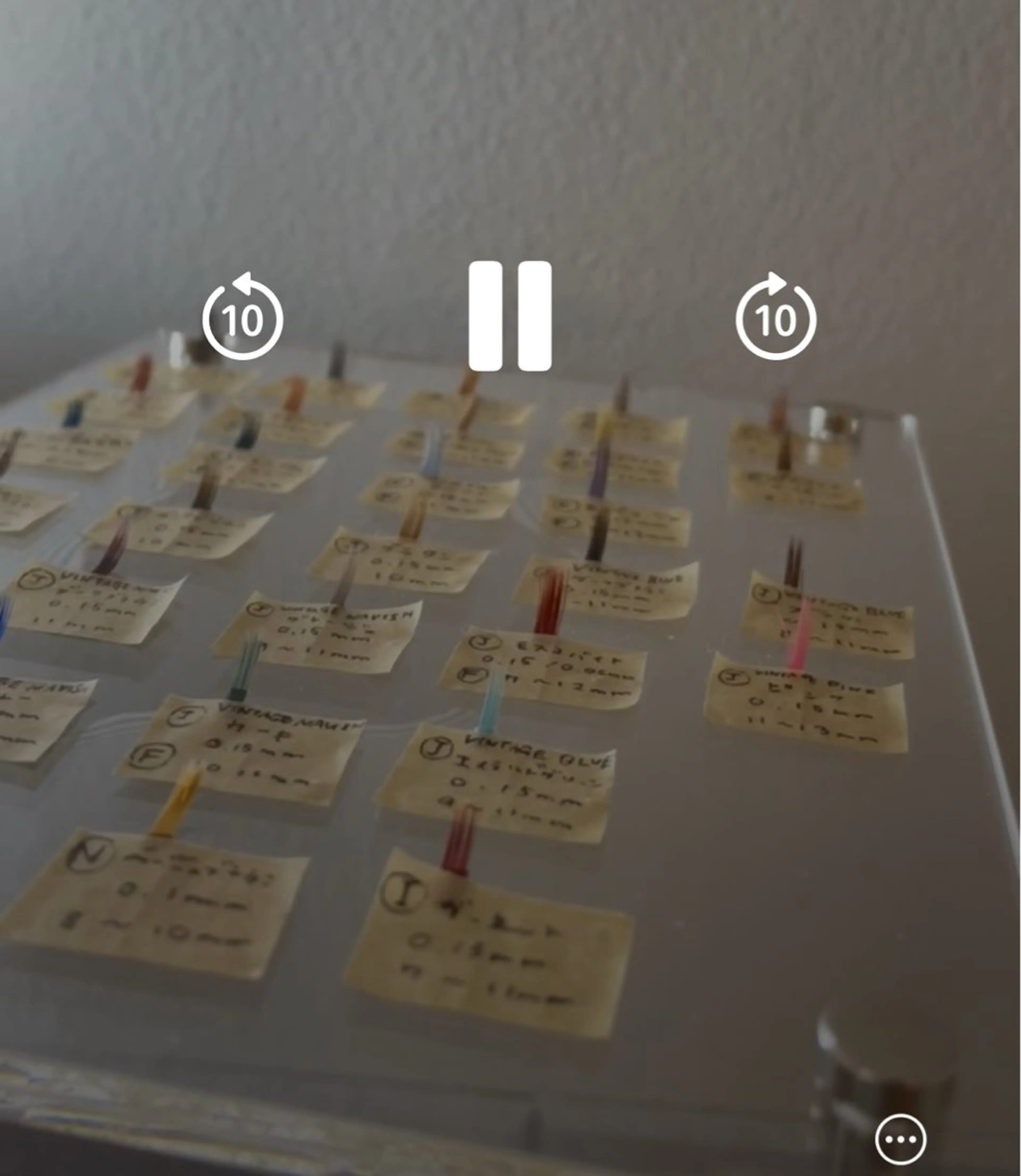 カラーマツエクモデルの写真