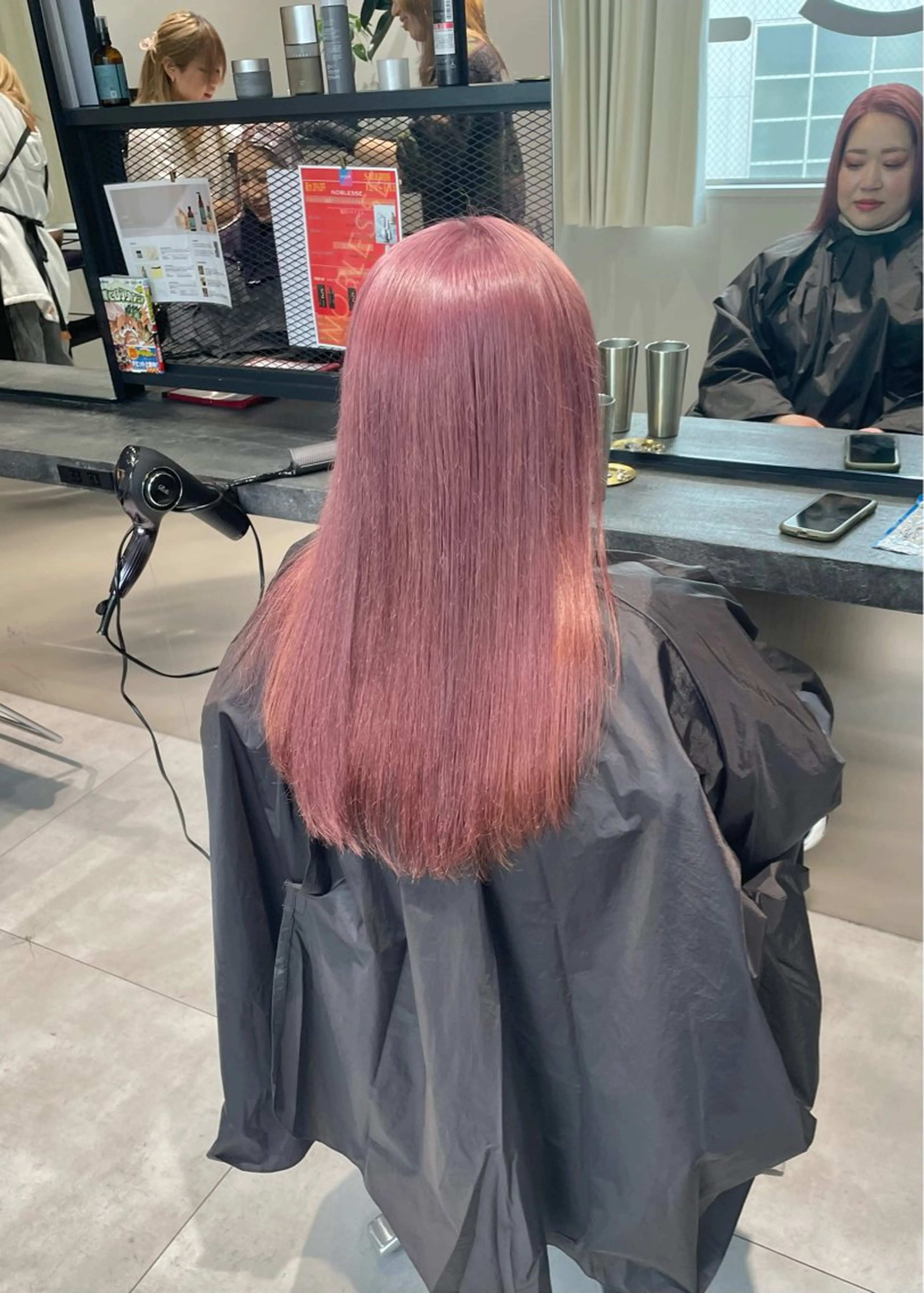 セミロング カラー 💝ブリーチ ショート/れい💝のヘアスタイル