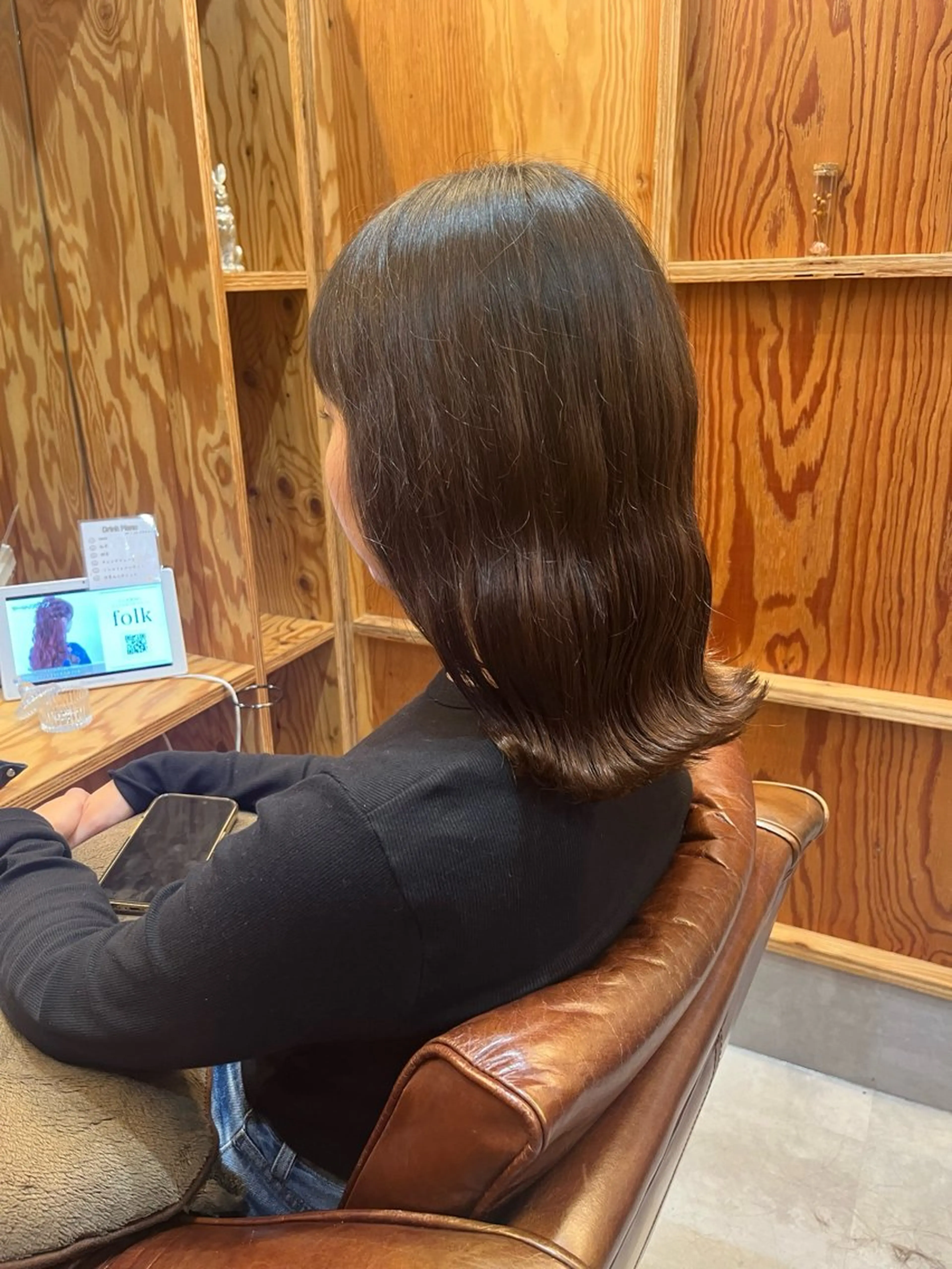 ミディアム 星野 美紅のヘアスタイル