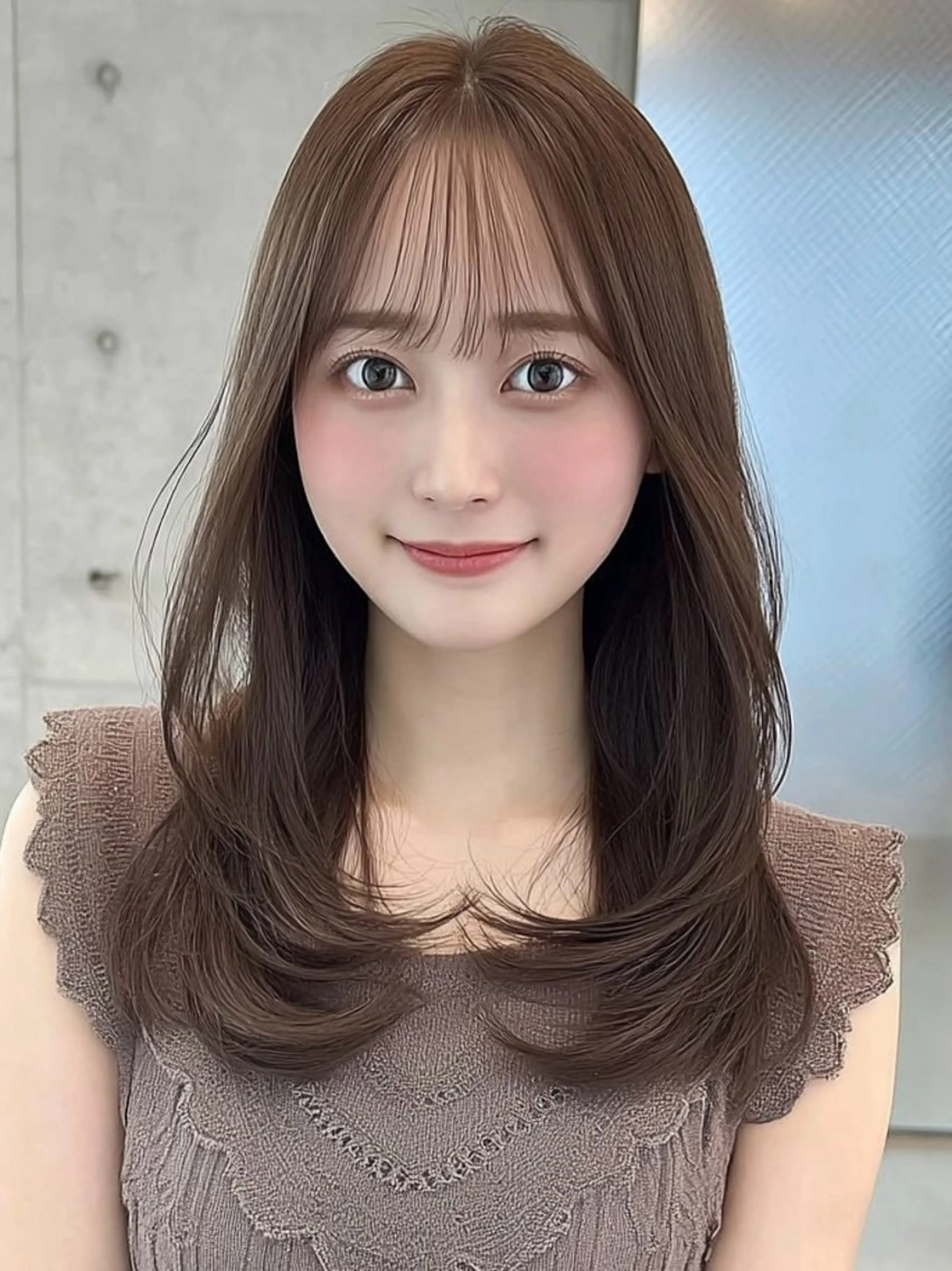 ロング ボブ 外国人風カラー 🎀透明感カラー/ yuka🎀のヘアスタイル