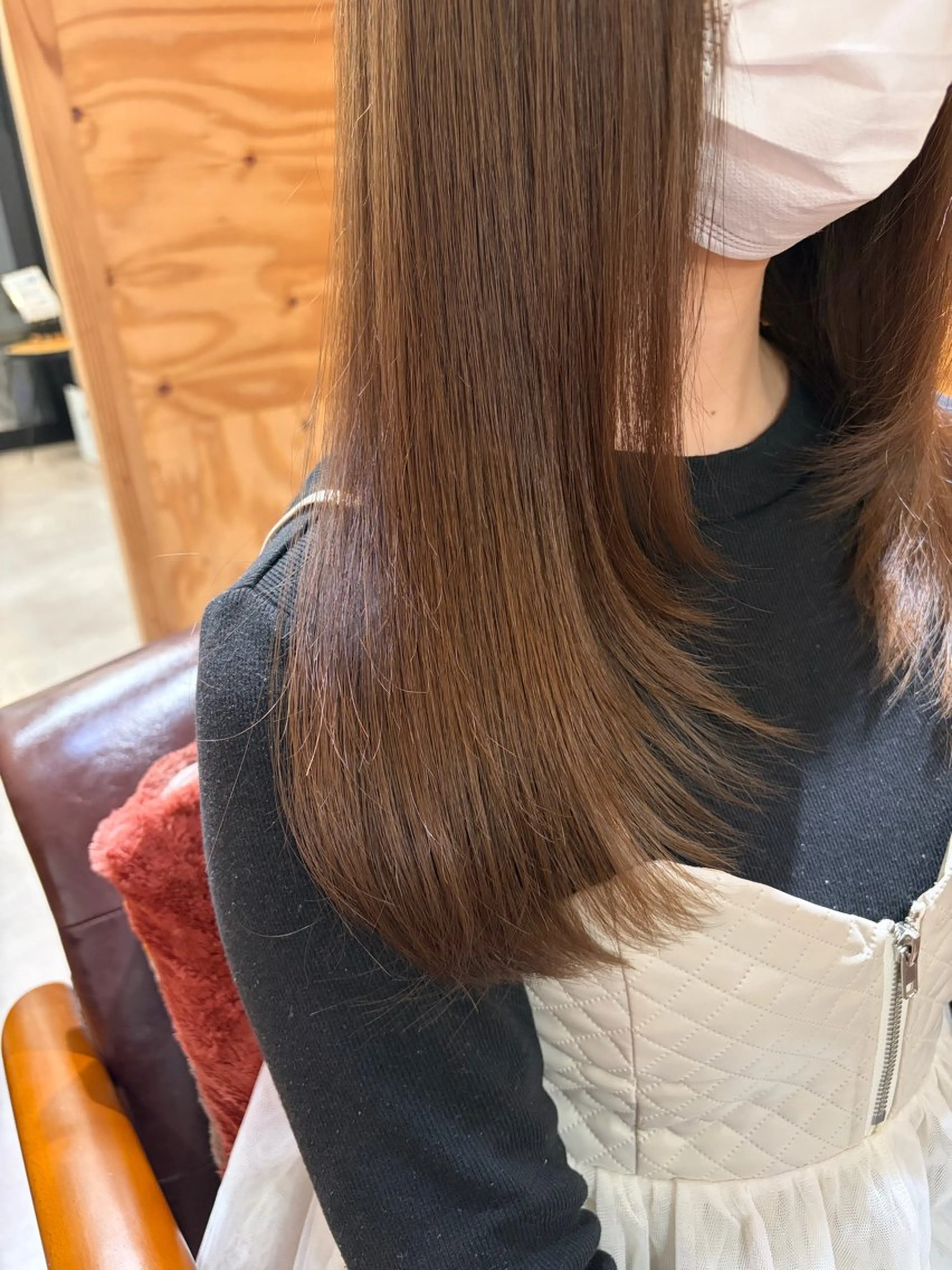 セミロング カラー カット ヘアカラー トリートメント ♡オシャ髪♡AI ✂️newi町田のヘアスタイル