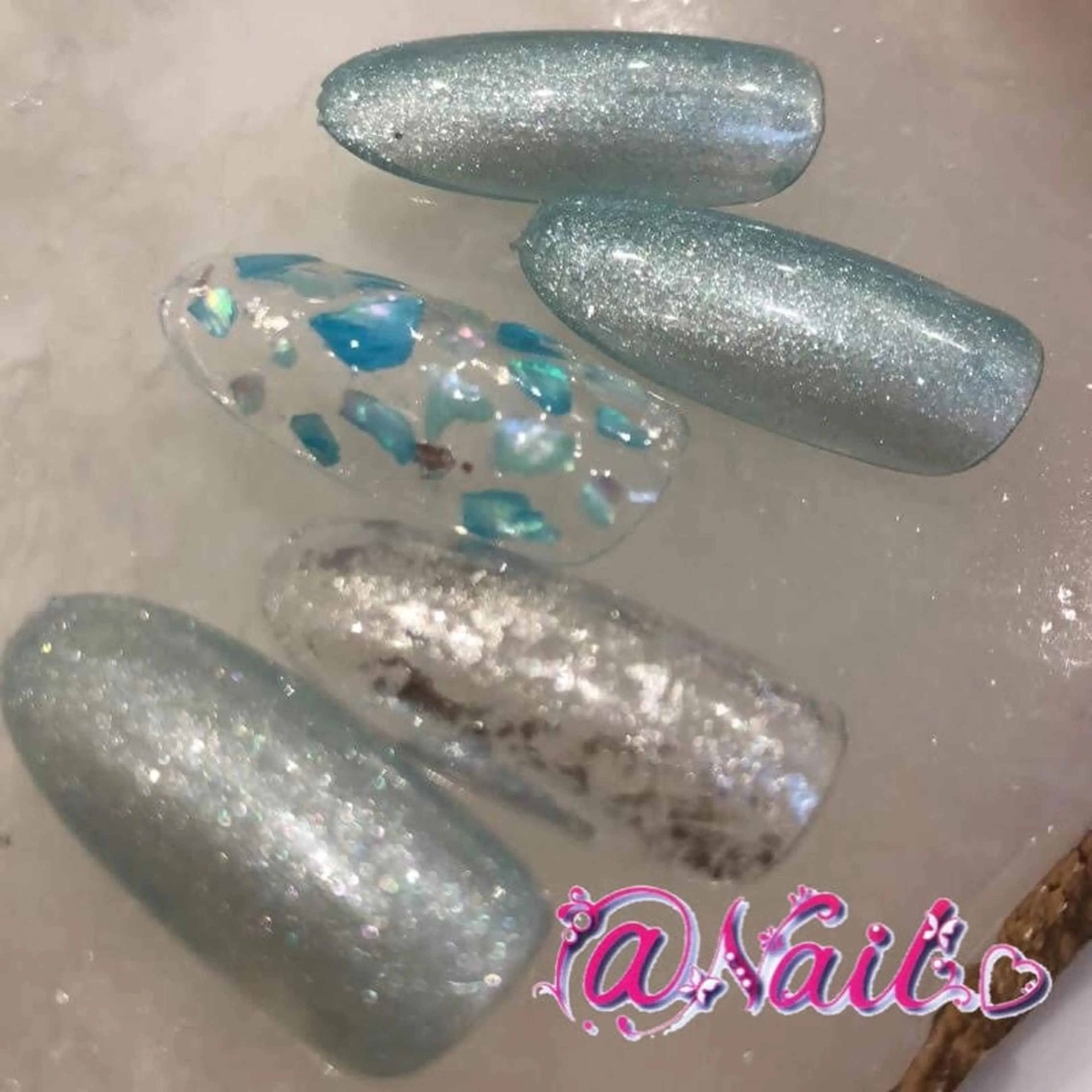 ネイル ネイルチップ 小尾 栞のネイルデザイン