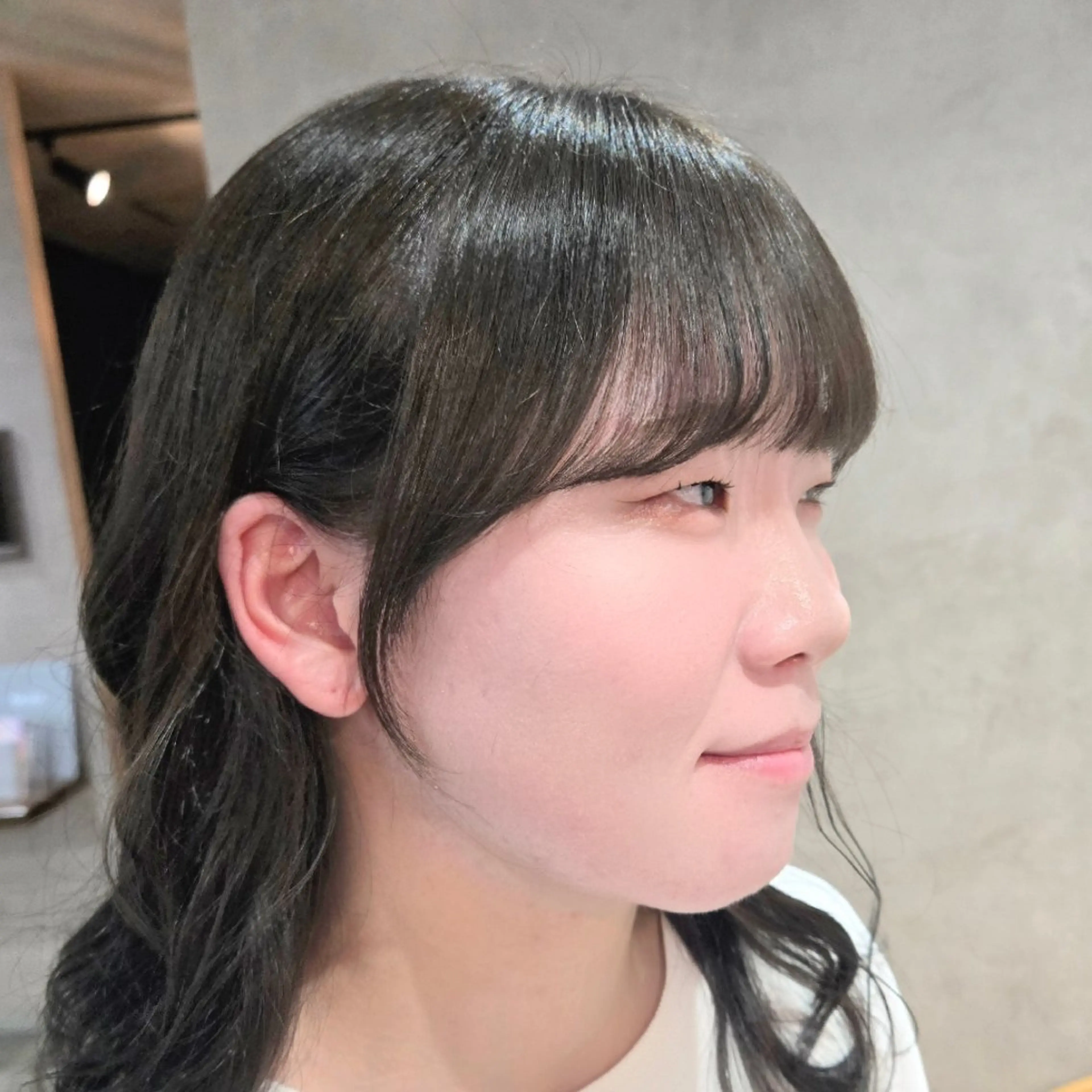 ロング 顔周りカット カット ヘアカラー enx 渡邊 愛結🎀のヘアスタイル